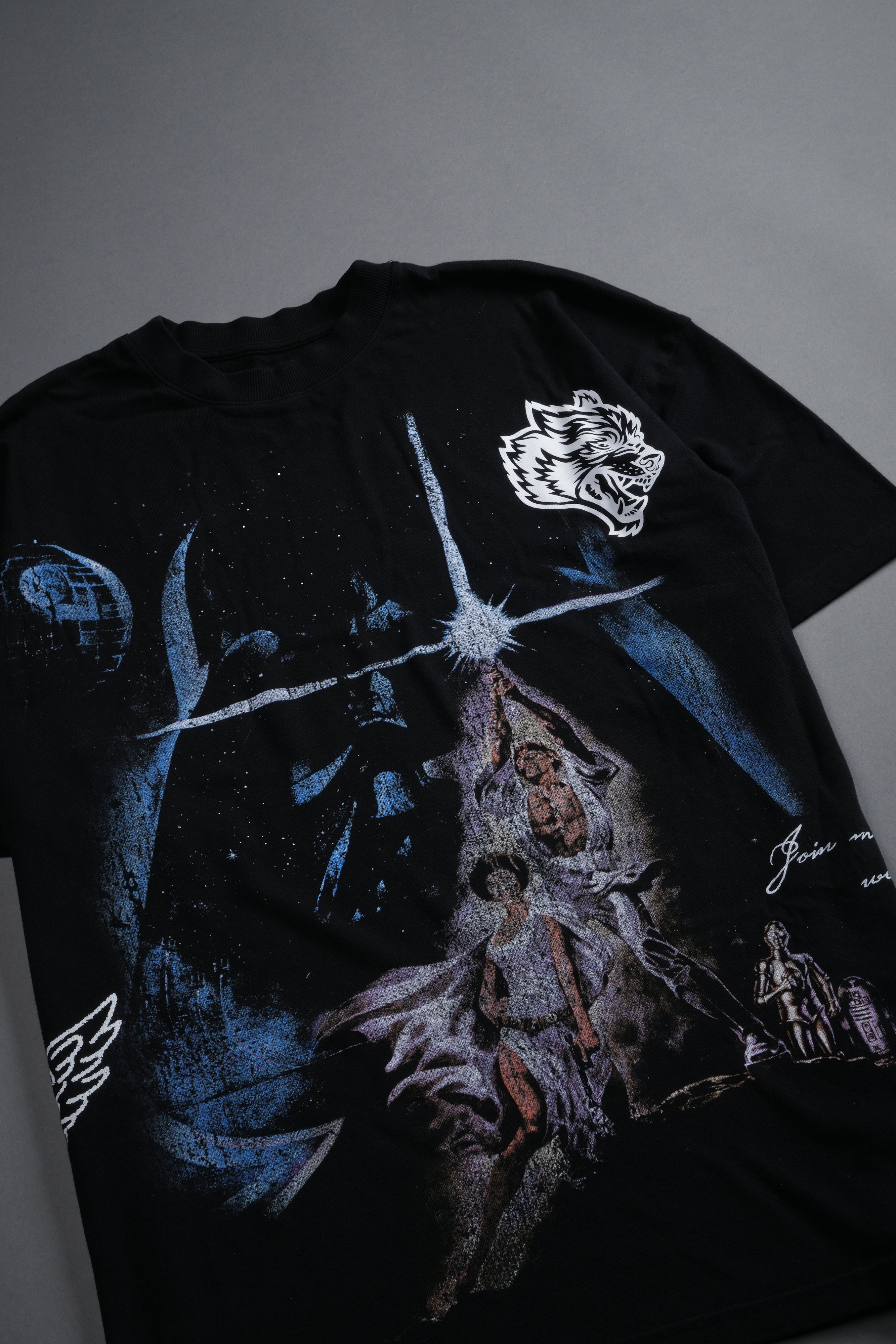 A New Hope "Side-By-Side" Series Premium Tee in Black