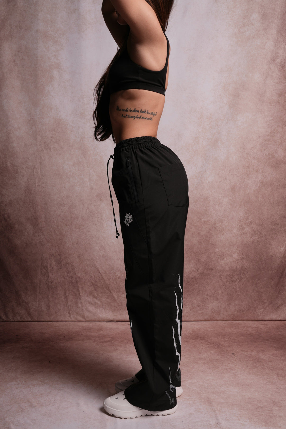 Darc Infernal Brolic Track Pants in Black