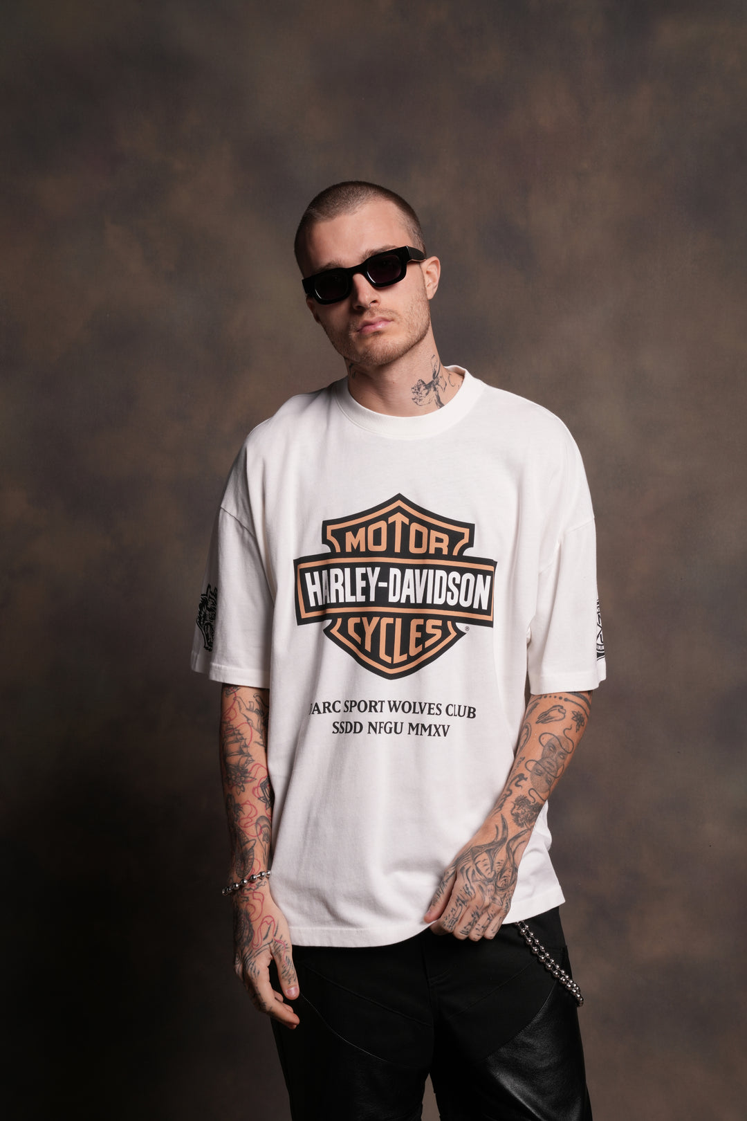 Our Clubs "Premium" Oversized Tee in Cream