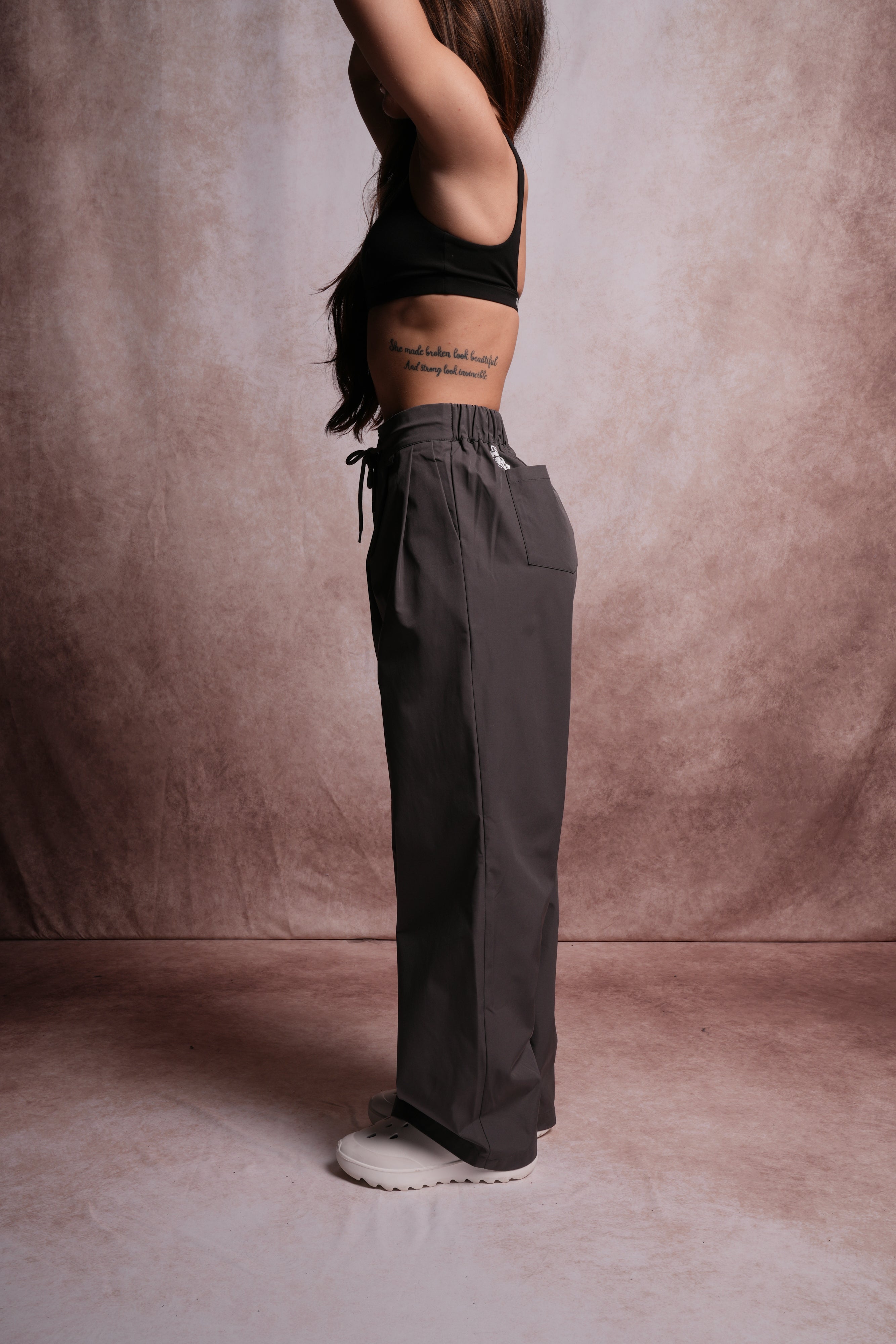 Loyalty Patch Hadi Pants in Wolf Gray