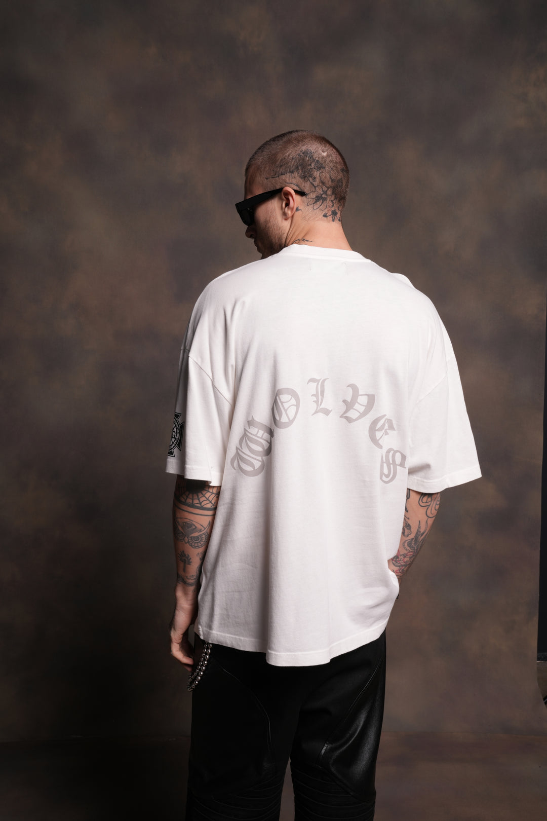 Our Clubs "Premium" Oversized Tee in Cream
