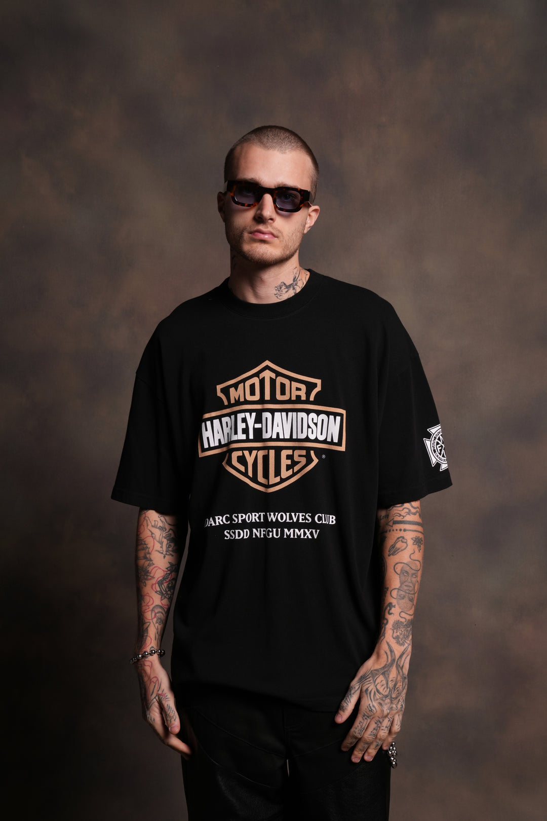 Our Clubs "Premium" Oversized Tee in Black