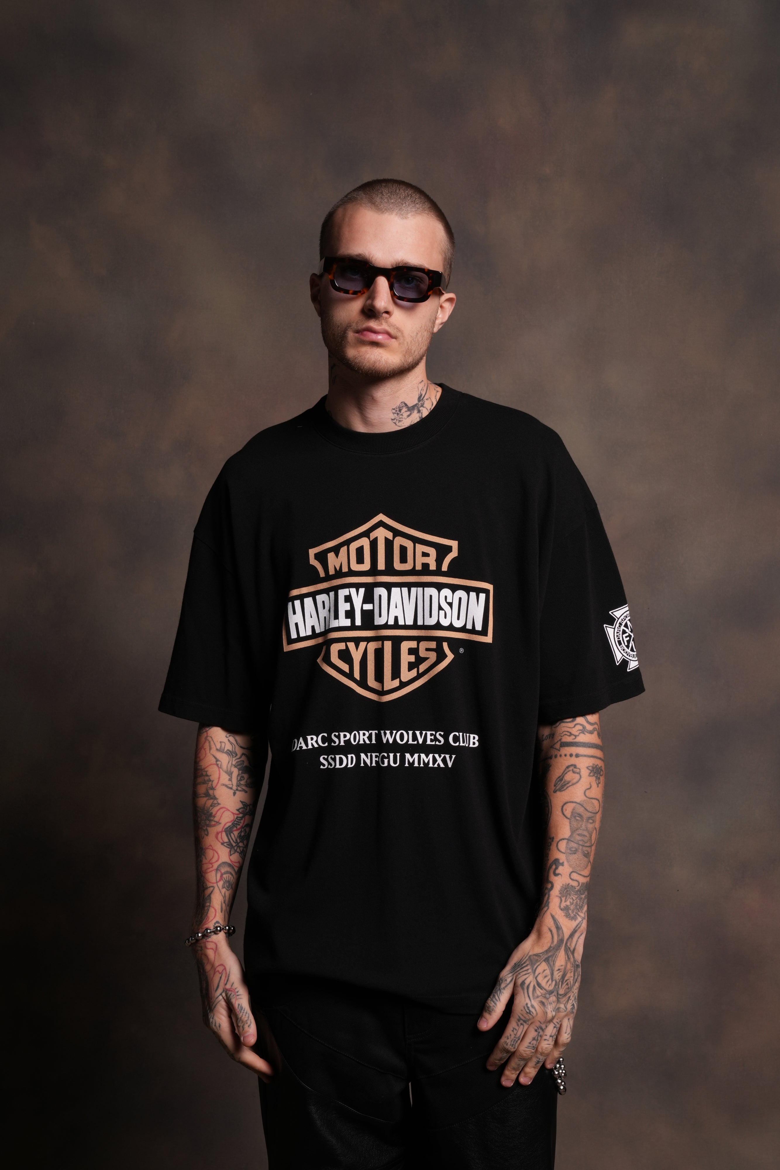 Our Clubs "Premium" Oversized Tee in Black