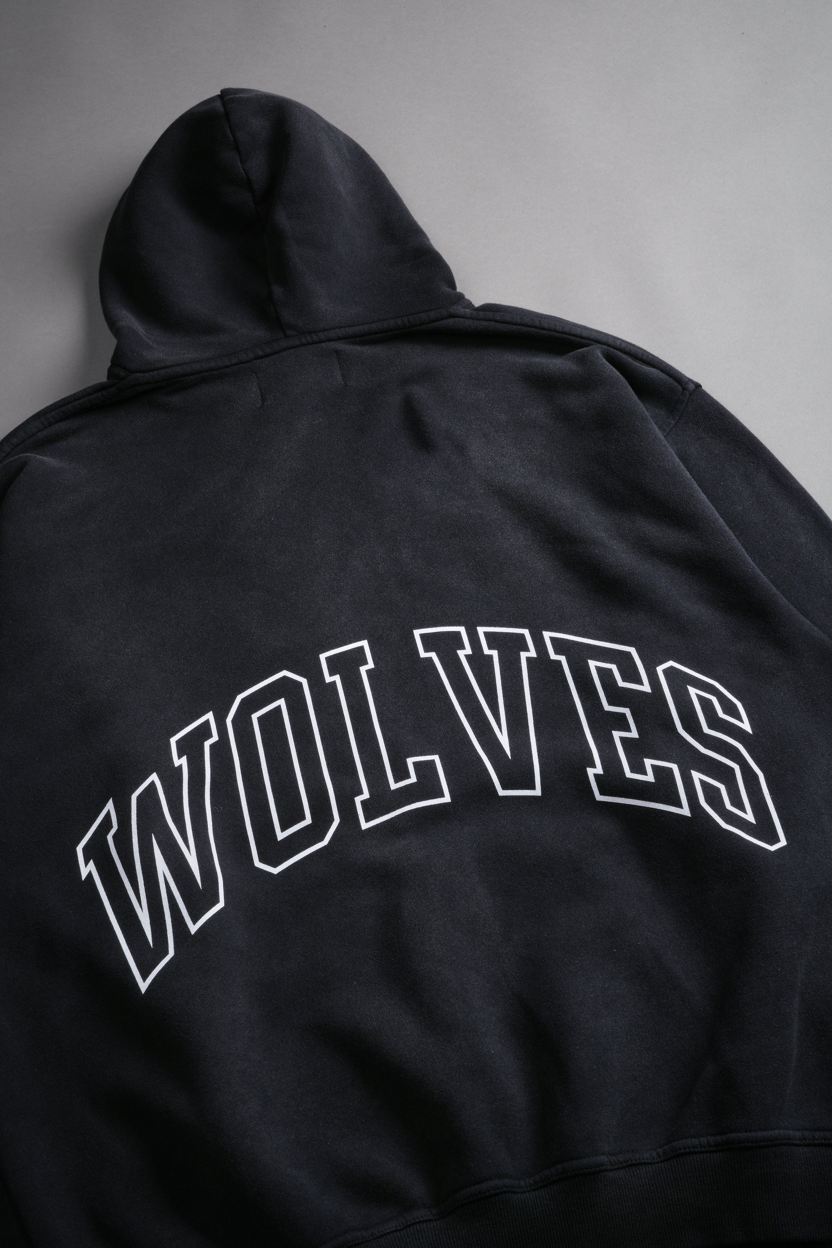 Eye of the Beast "Pierce" Hoodie in Black Drift Wash