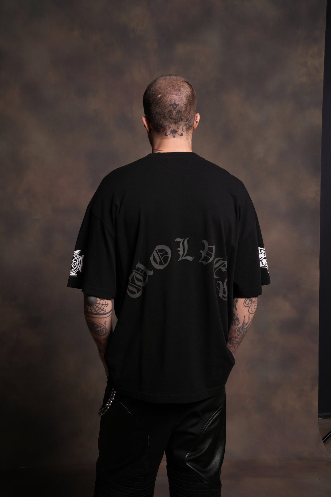 Our Clubs "Premium" Oversized Tee in Black