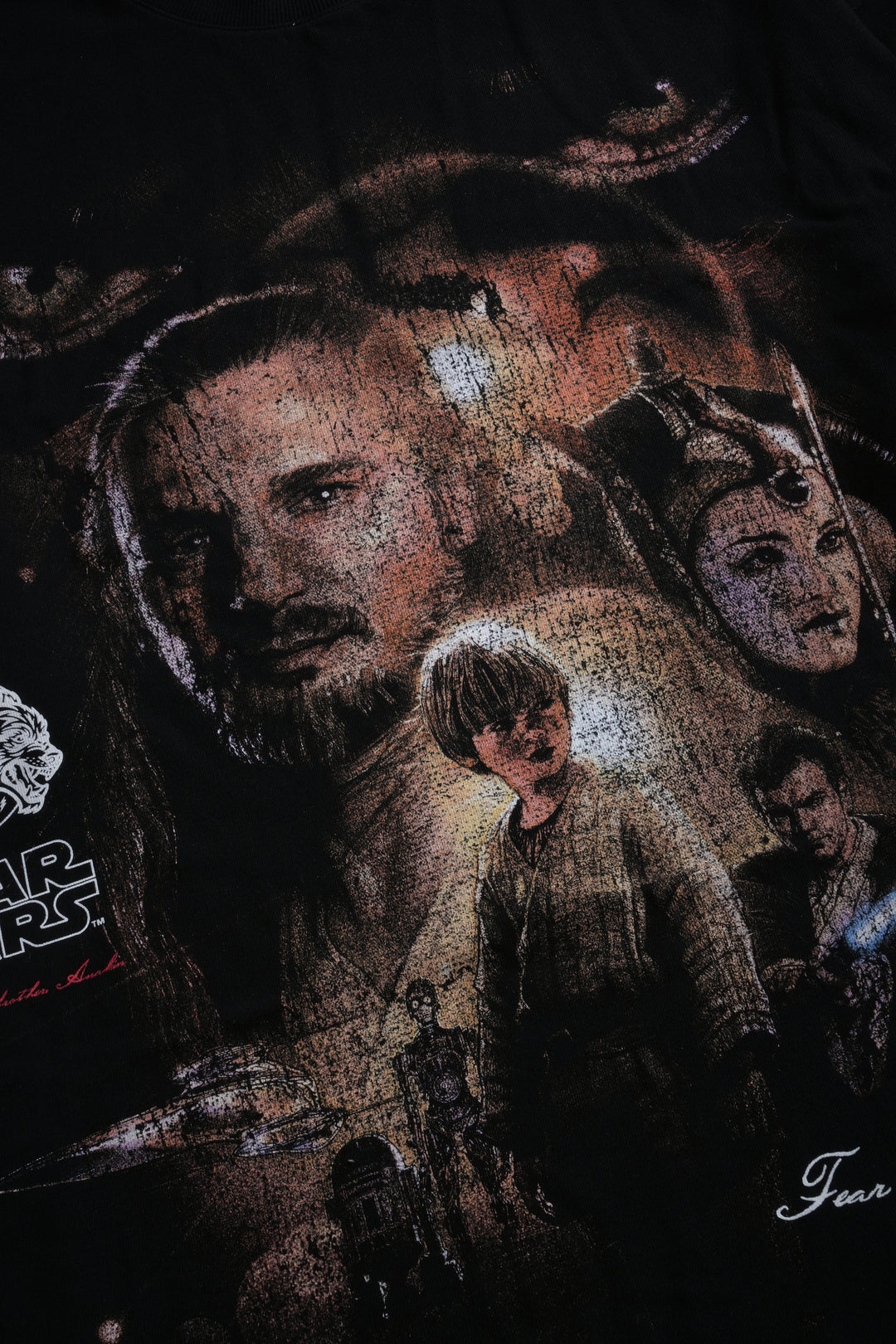 The Phantom Menace "Side-By-Side" Series Premium Tee in Black