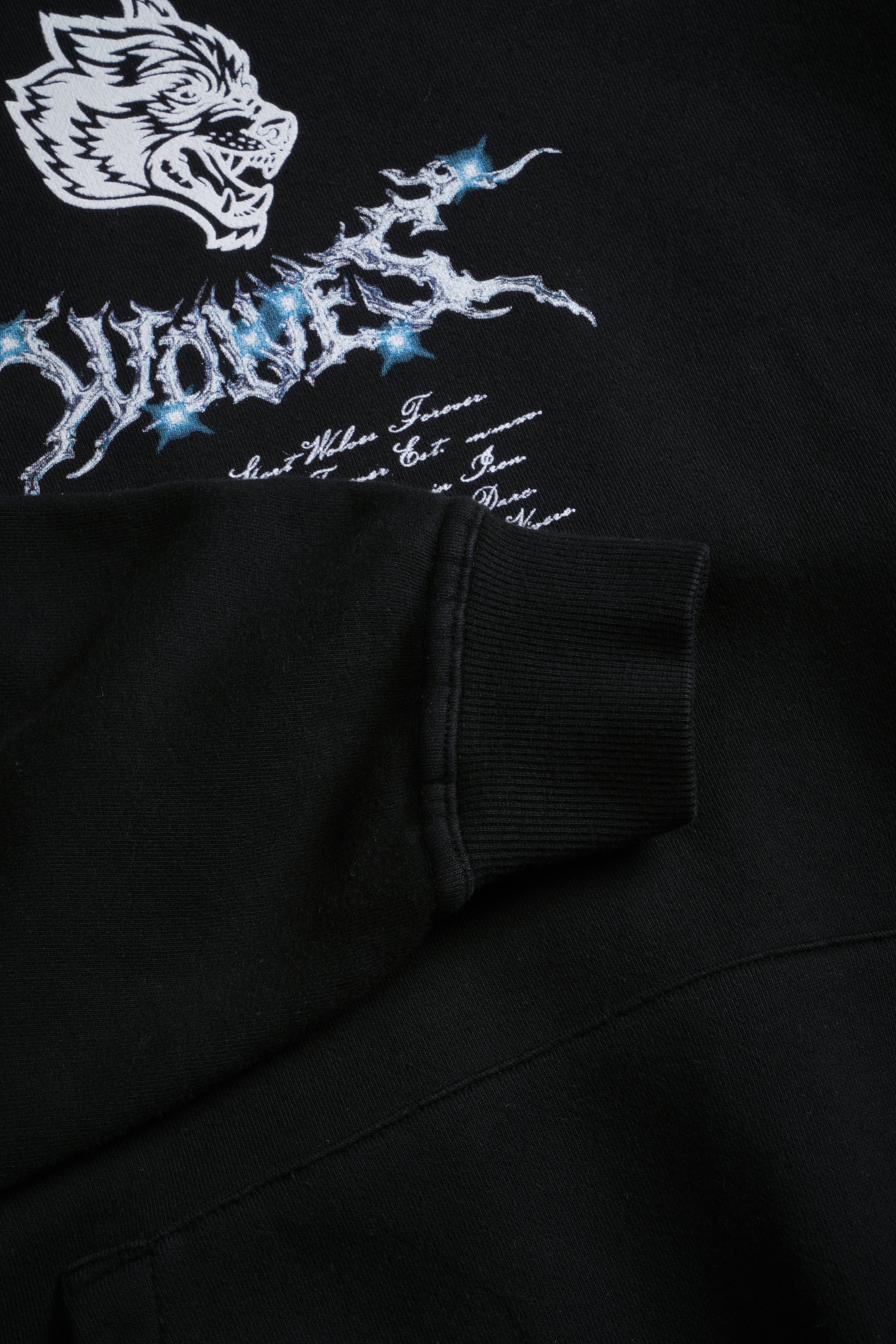 Iron Moth "Pierce" Hoodie in Black