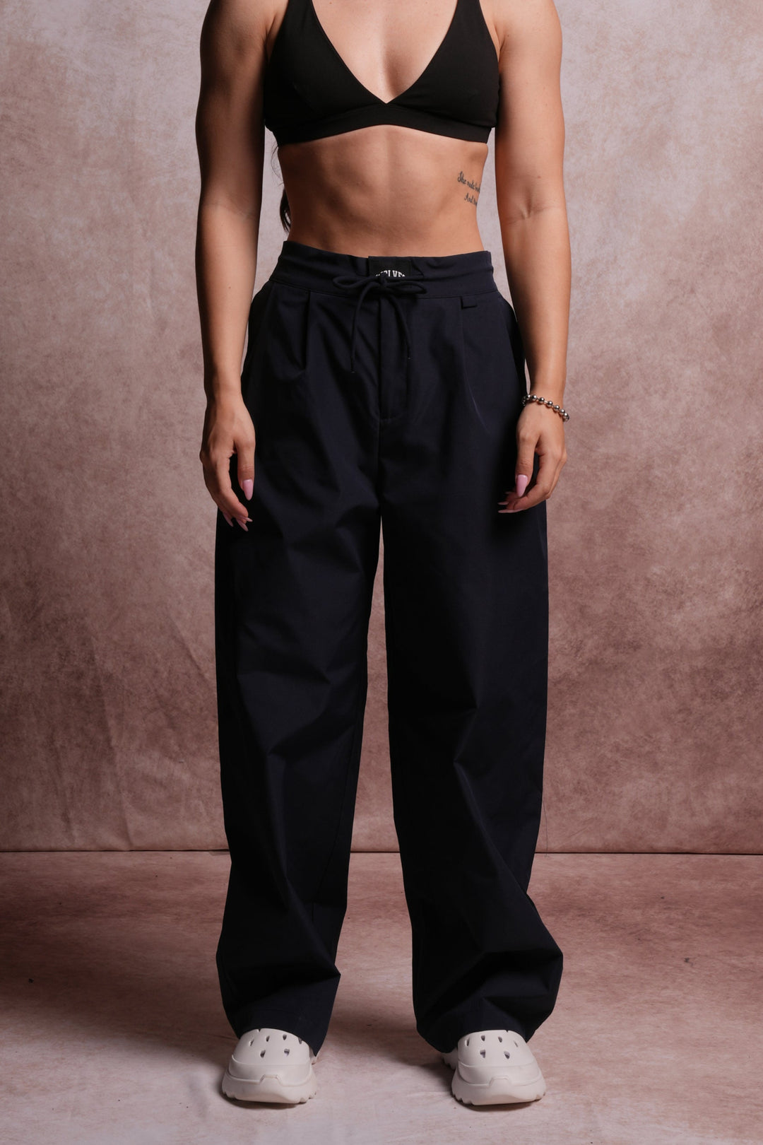 Loyalty Patch Hadi Pants in Navy
