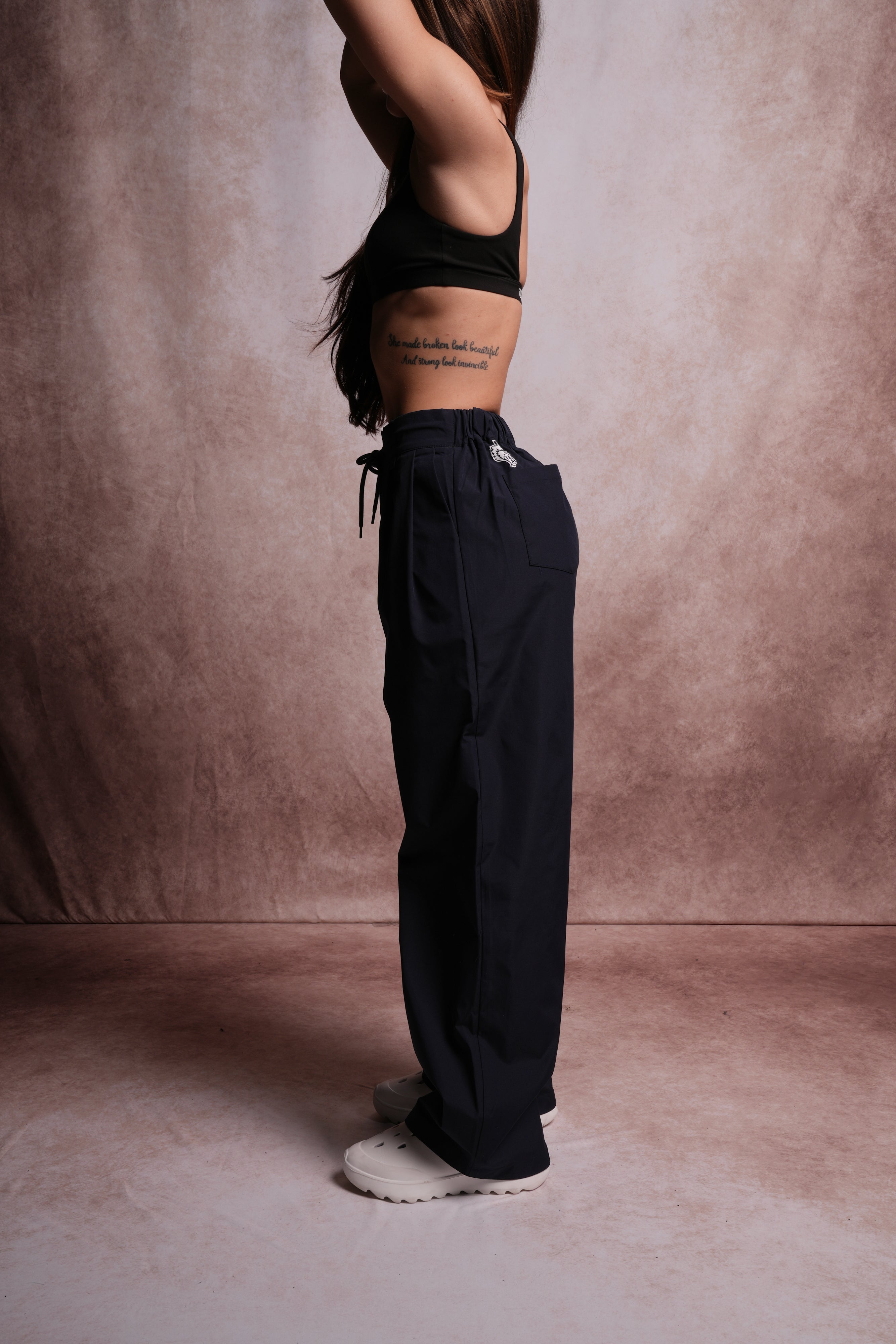 Loyalty Patch Hadi Pants in Navy