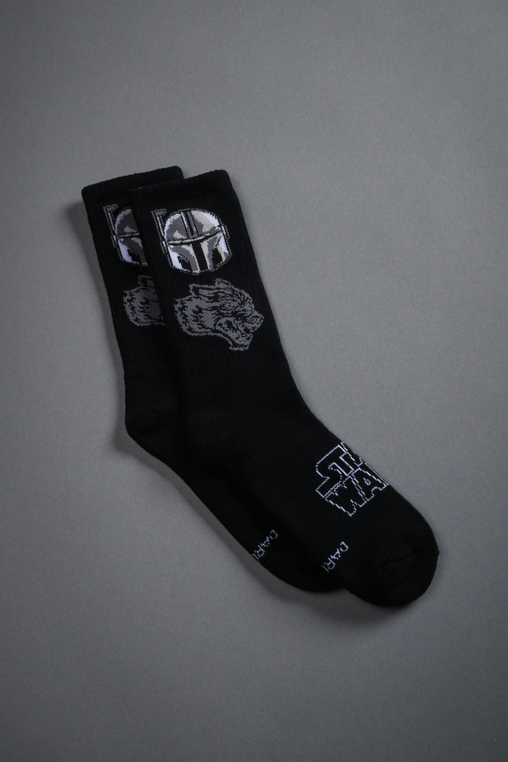 Big Wolf Boba Fett Classic Socks in Black