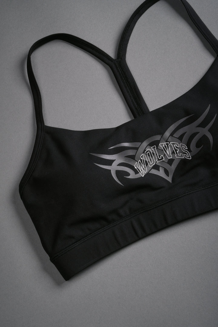 Finite Code Loyalty "Everyday" Sports Bra in Black