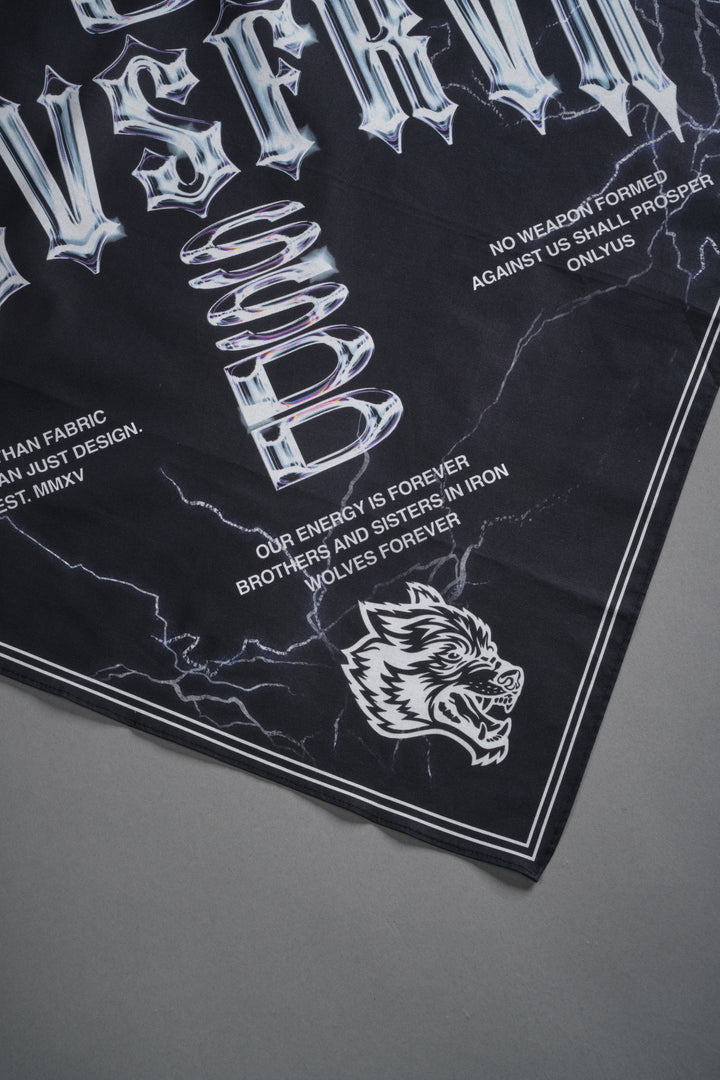 Iron Code Bandana in Black