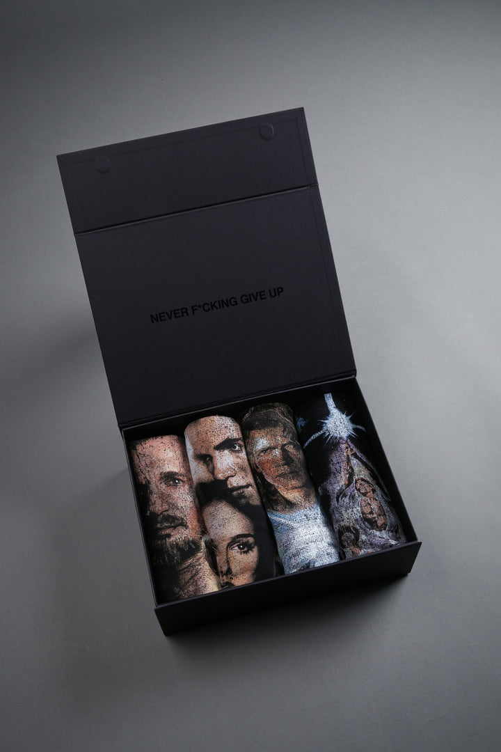 Star Wars Series "Side-By-Side" Tee Box Set in Black
