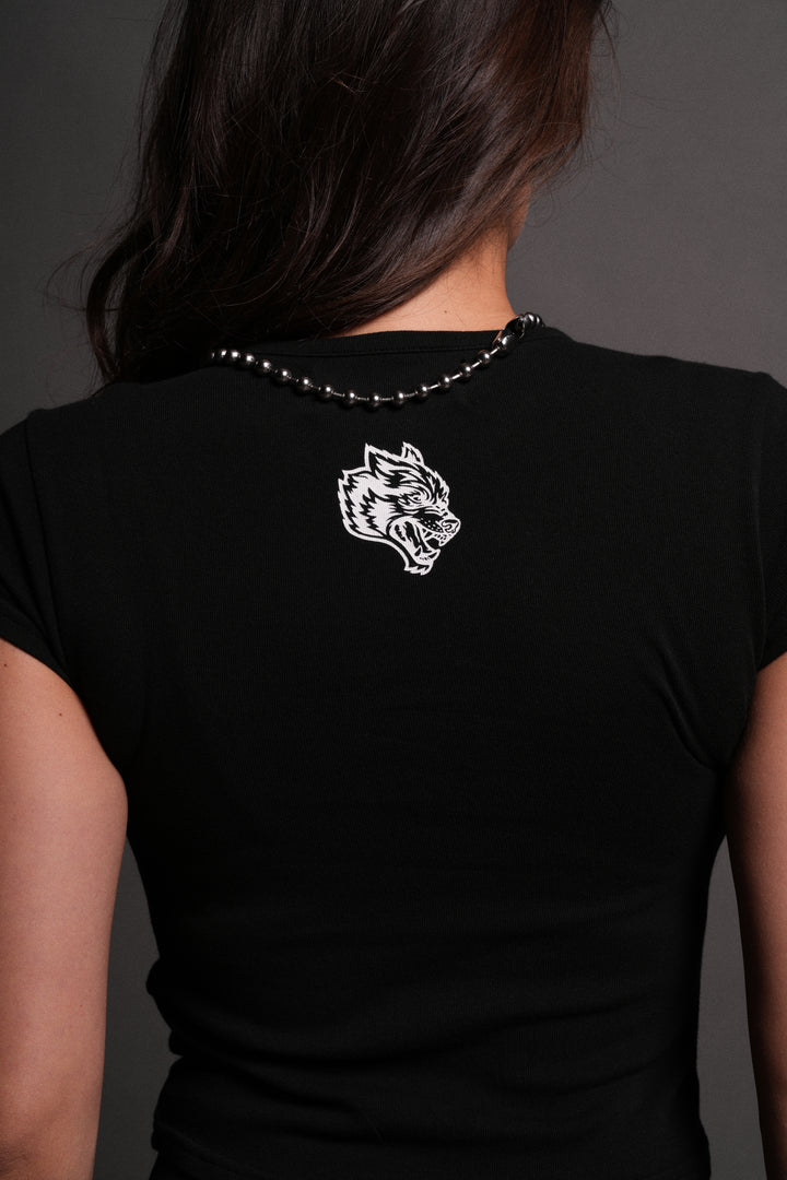 Memento Amore "Baby" Tee in Black