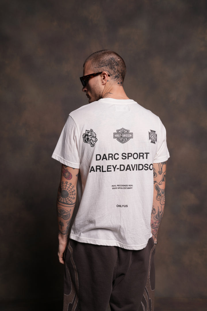 Harley-Davidson X Darc Sport "J. Dean" Premium Tee in Cream