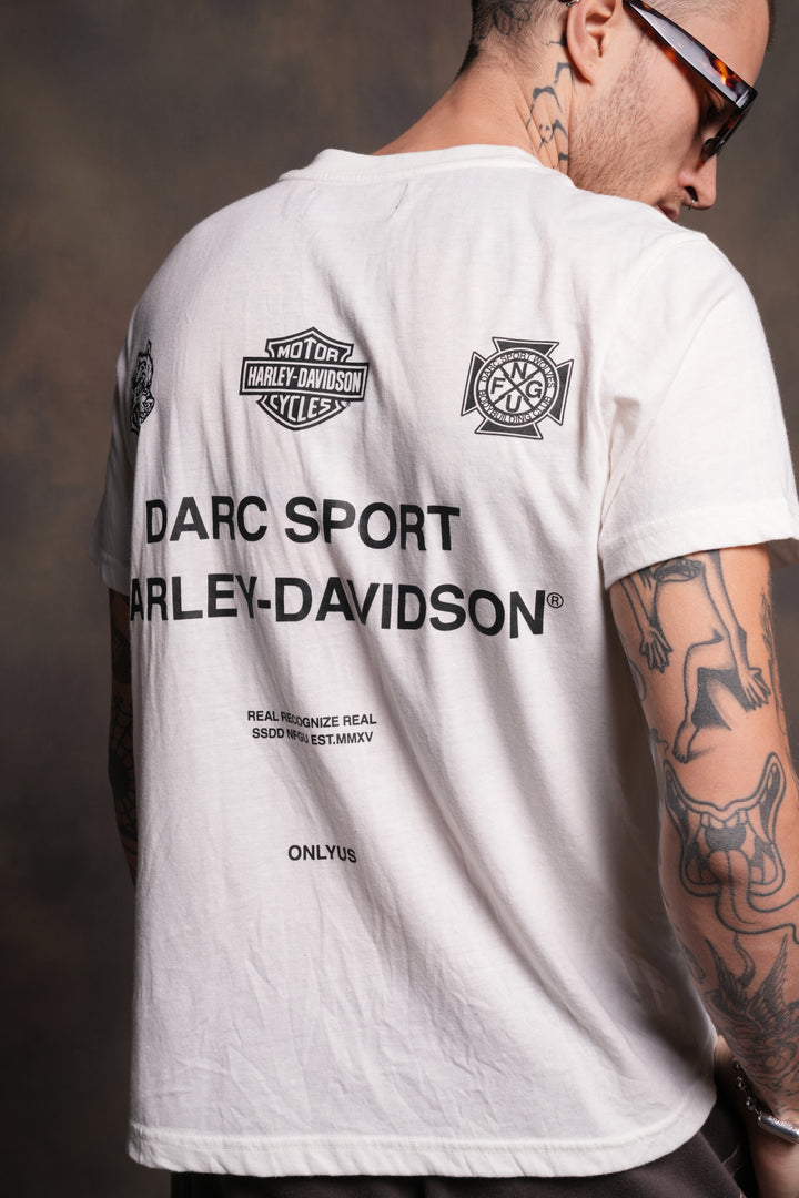 Harley-Davidson X Darc Sport "J. Dean" Premium Tee in Cream