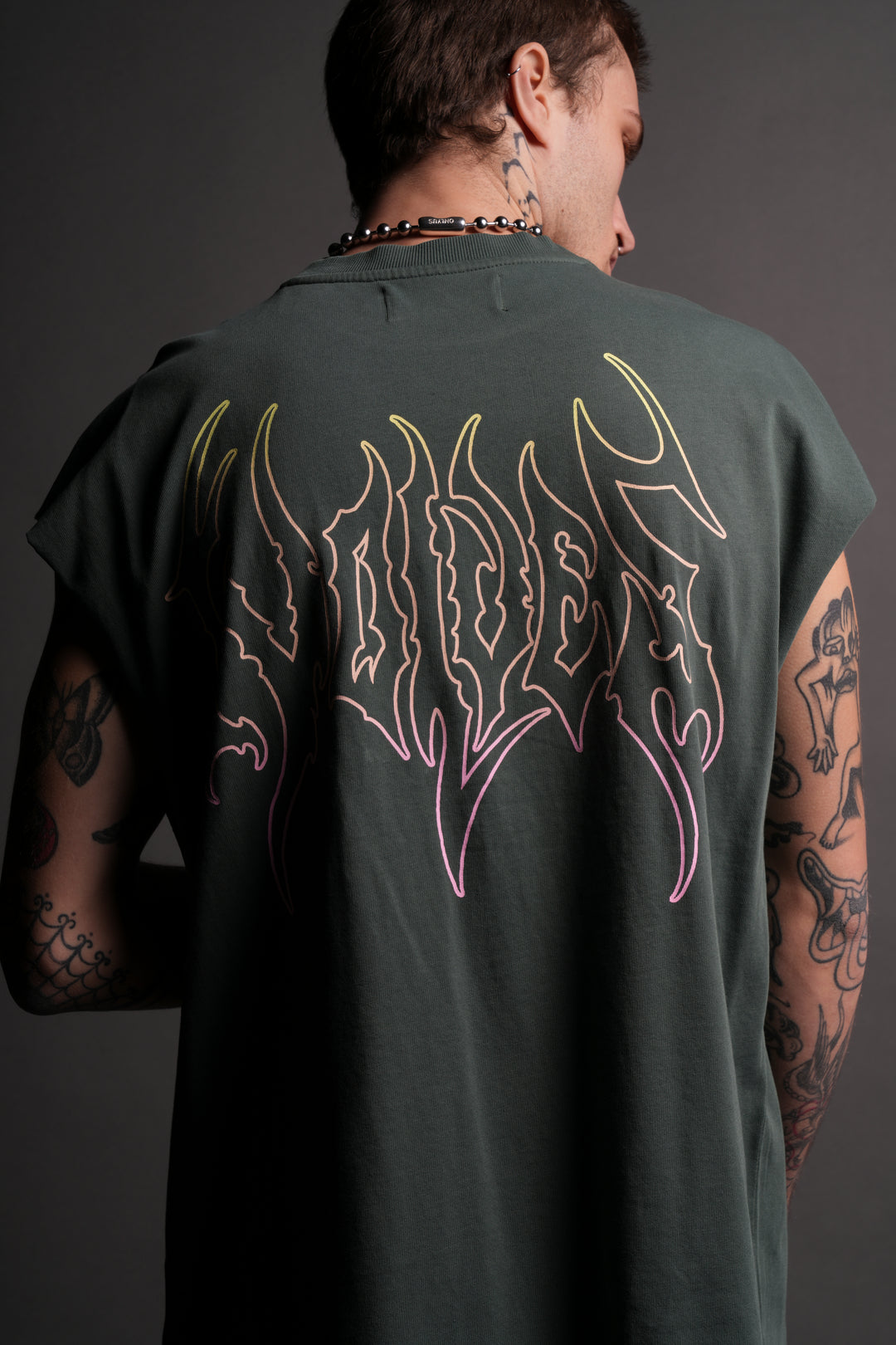 Iron Flame "Premium" Muscle Tee in Norse Green