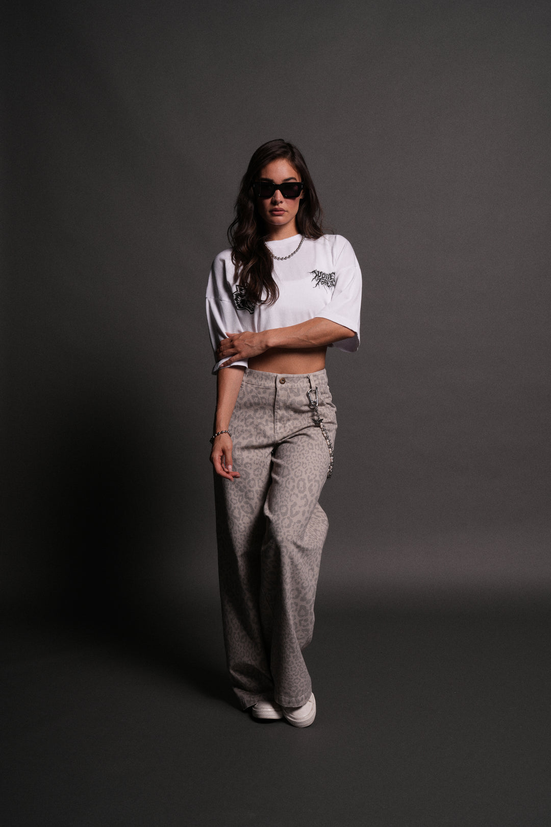 Up Above "Premium" Oversized Tee in White