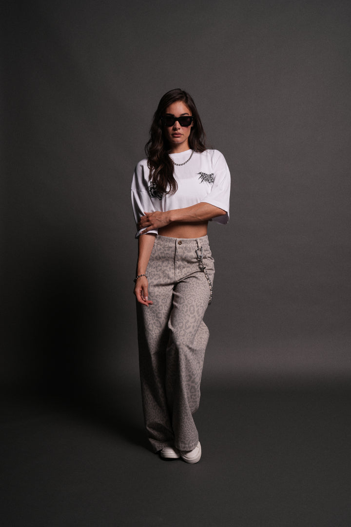 Up Above "Premium" Oversized Tee in White