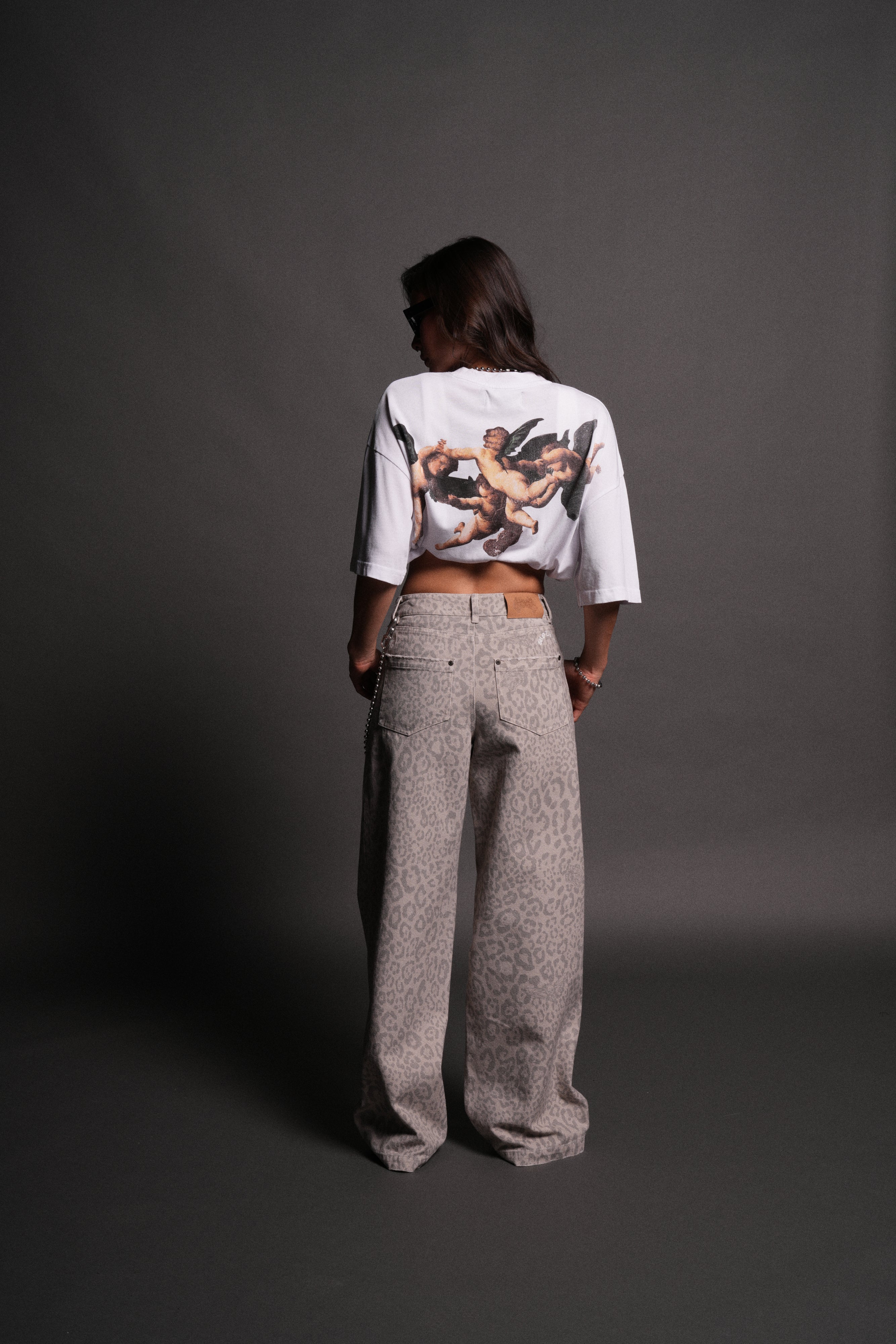 Up Above "Premium" Oversized Tee in White