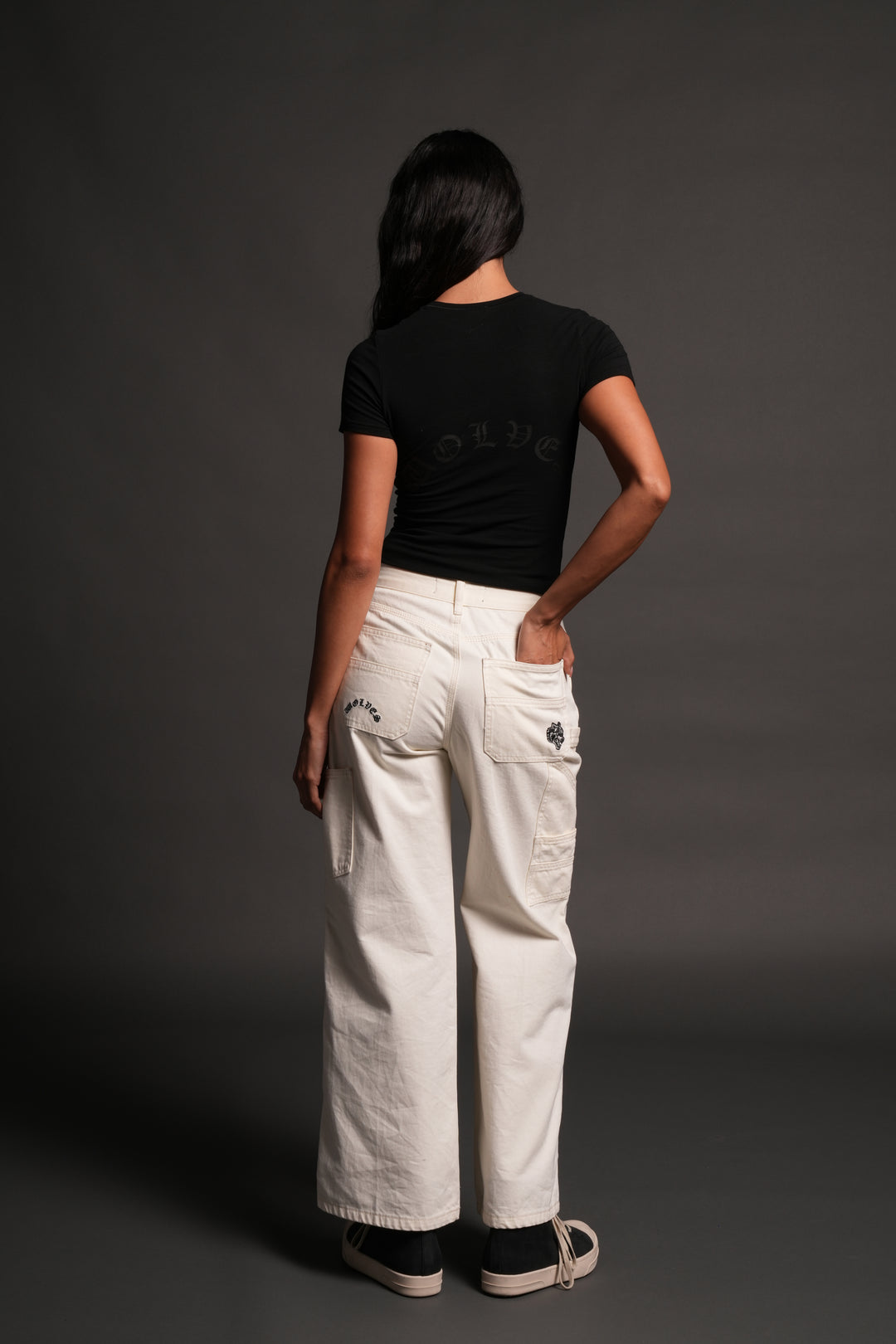 La Cherub Eden Ss Tee in Black