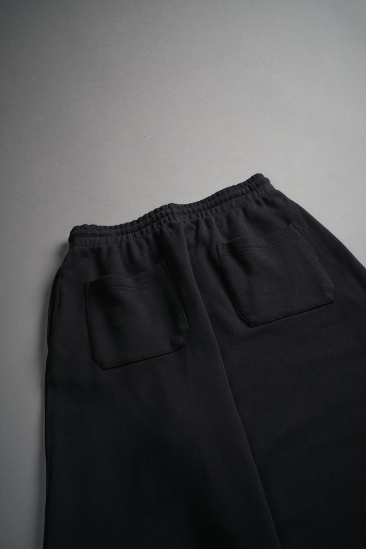 Dual Stud Mia Sweat Pants in Black