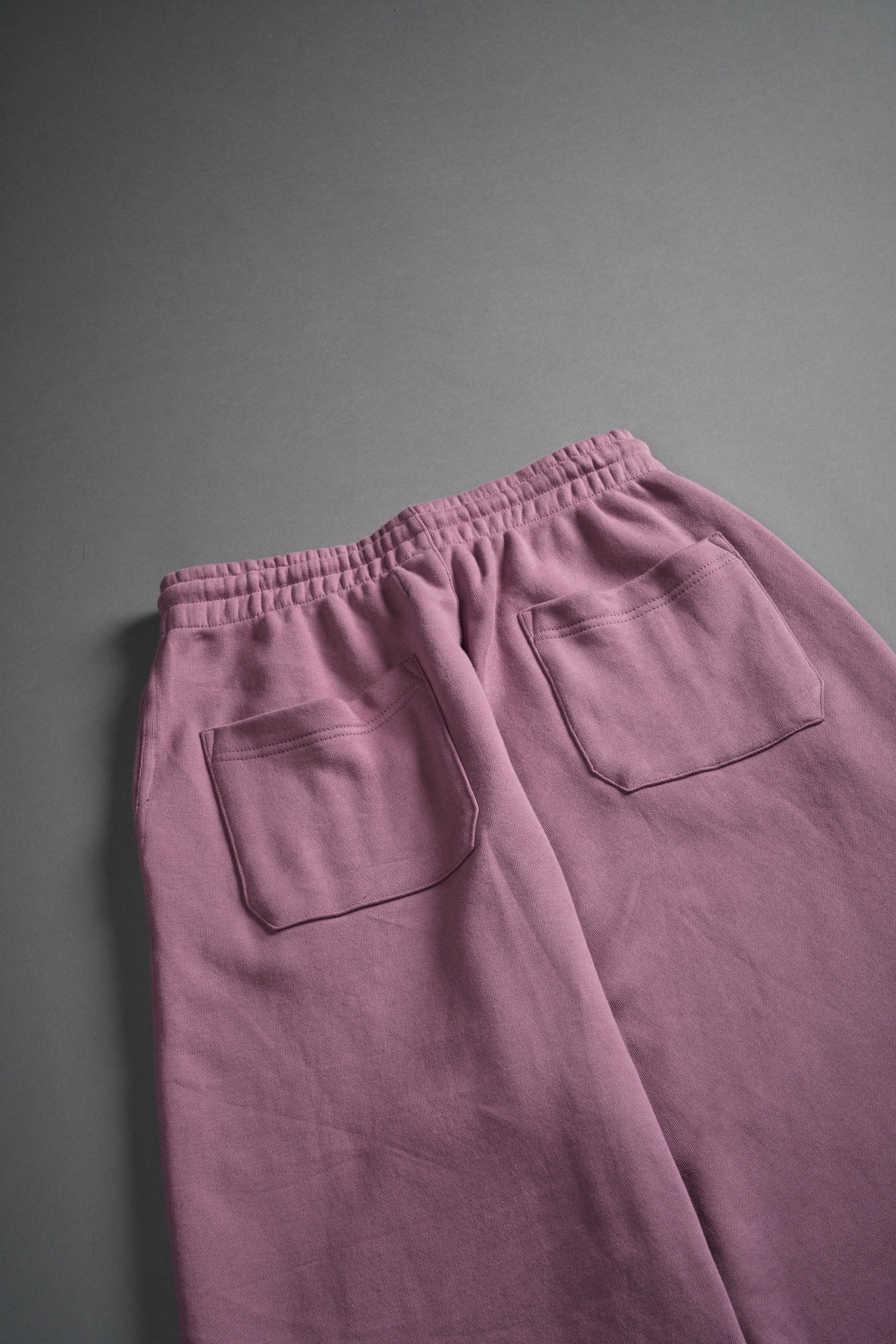 Dual Stud Mia Sweat Pants in Pink Smoke