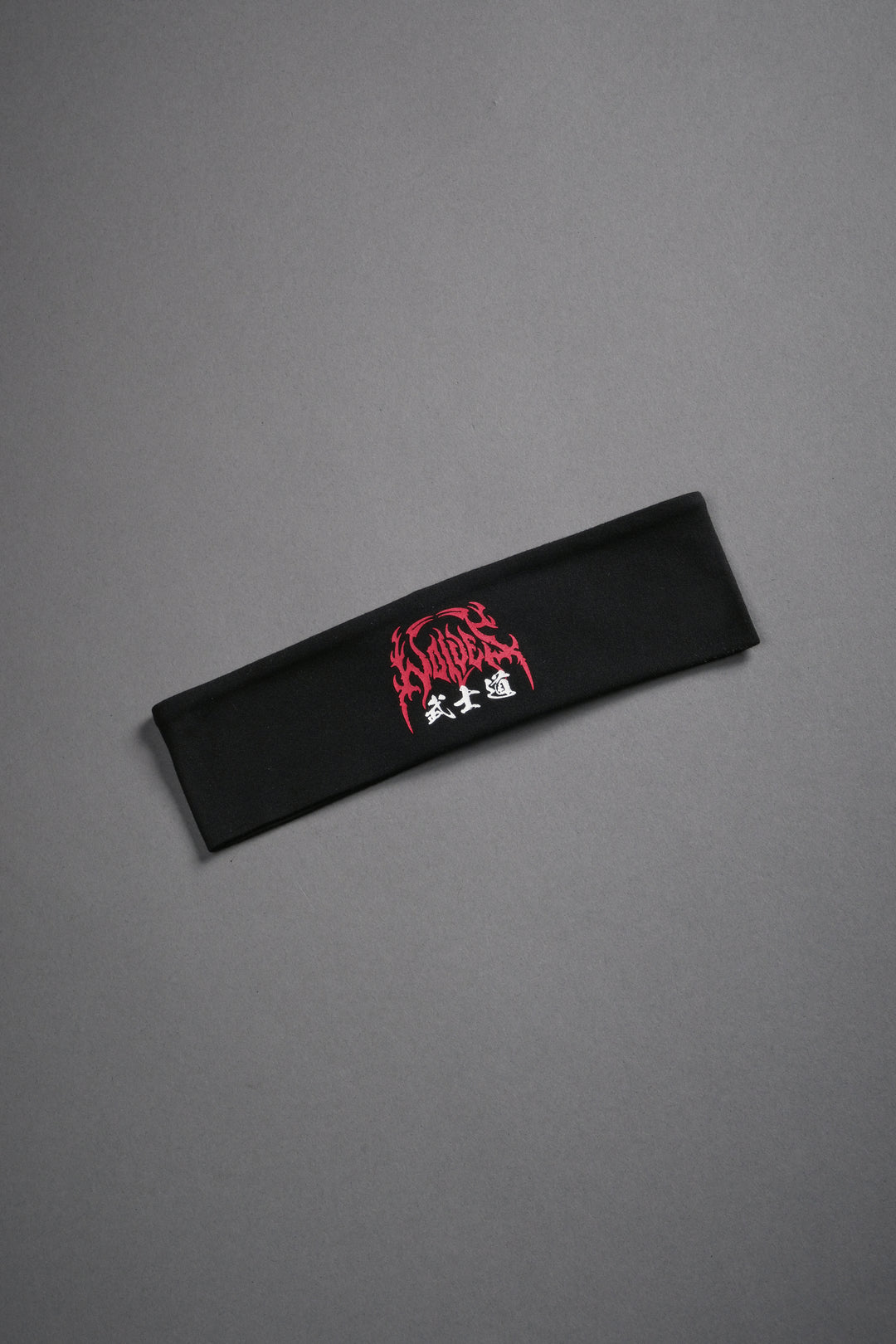 Hesh Kanji Wide Headband in Black