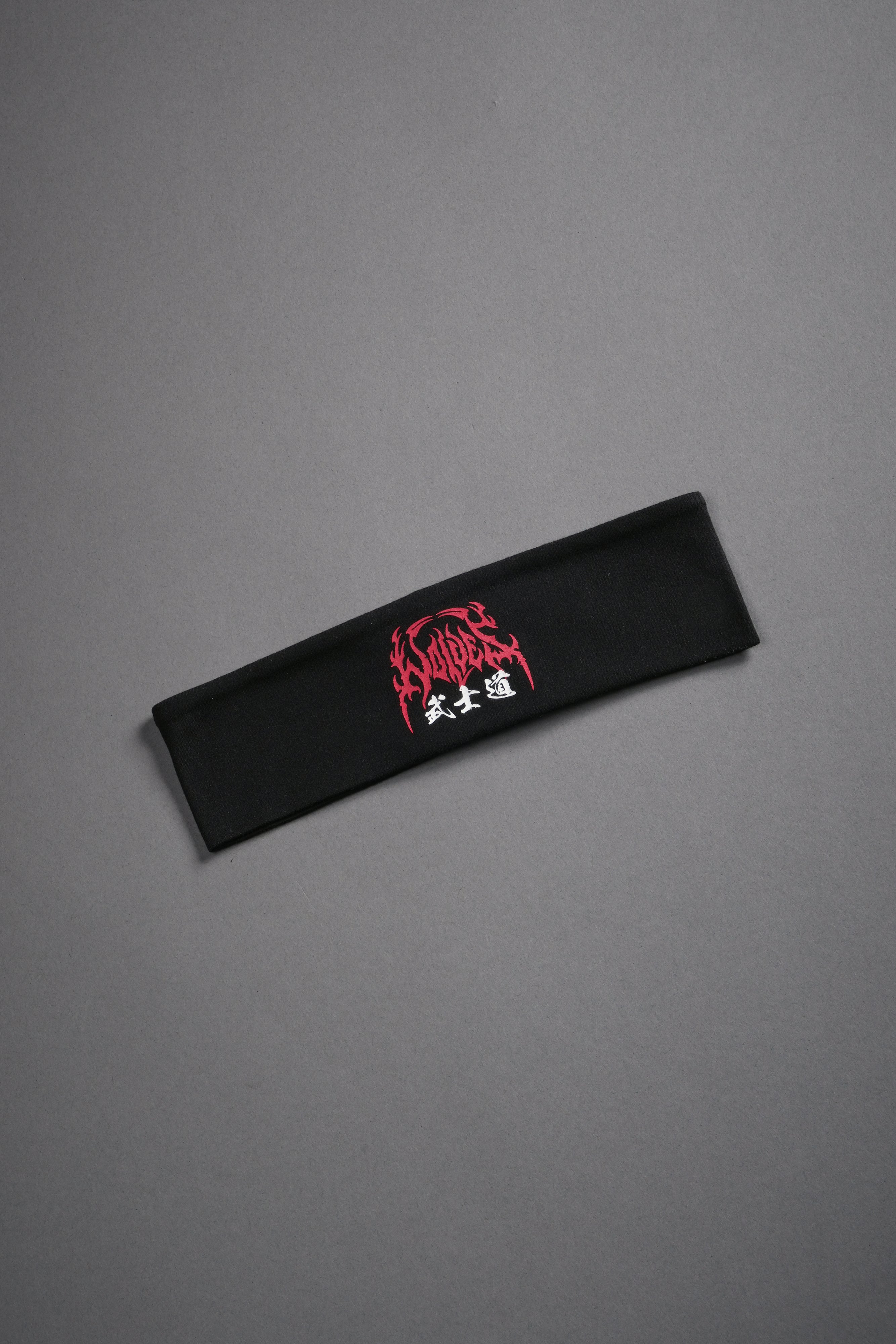 Hesh Kanji Wide Headband in Black