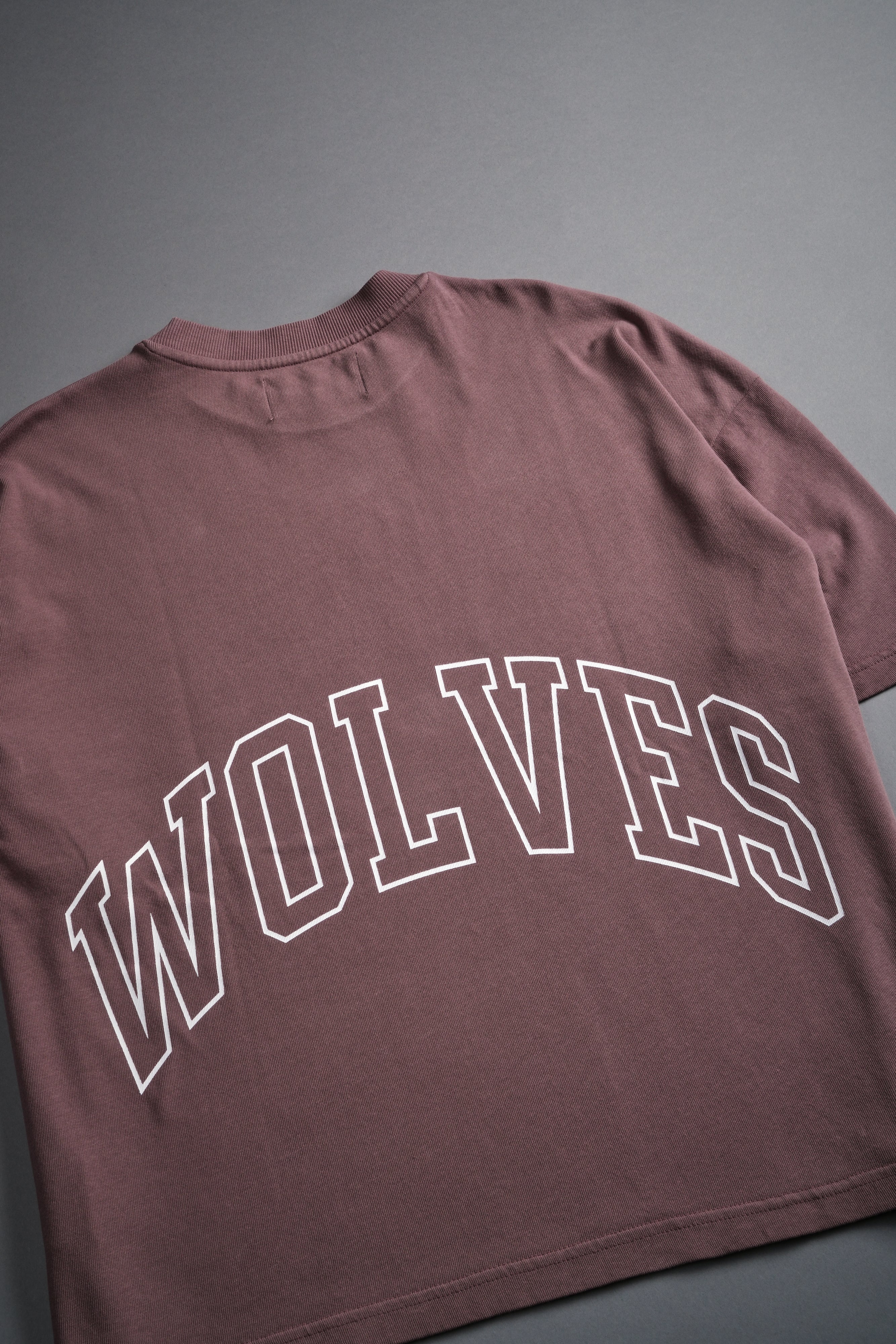Wolf of the Flame Premium "Box Cut" Tee in Mauve