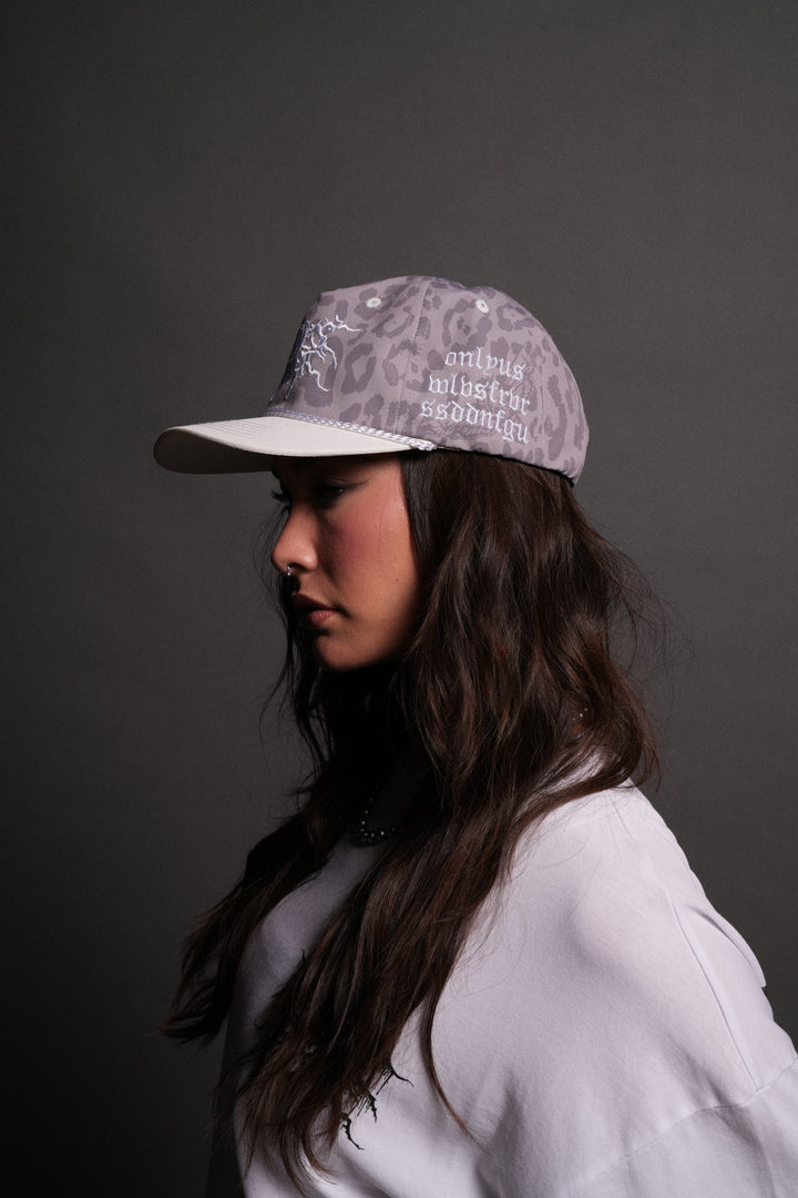Forged From Iron Paradise Hat in Clay Leopard/Cream