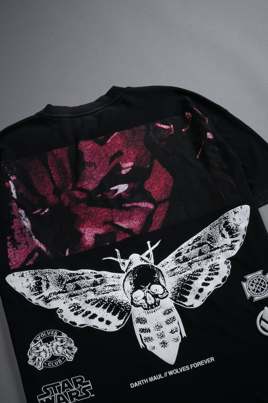 The Shadow Premium Oversized Tee in Black