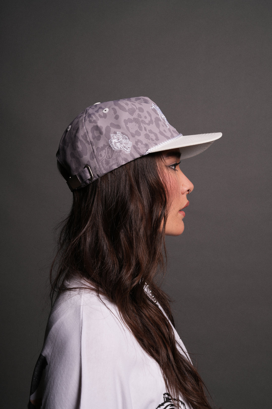 Forged From Iron Paradise Hat in Clay Leopard/Cream
