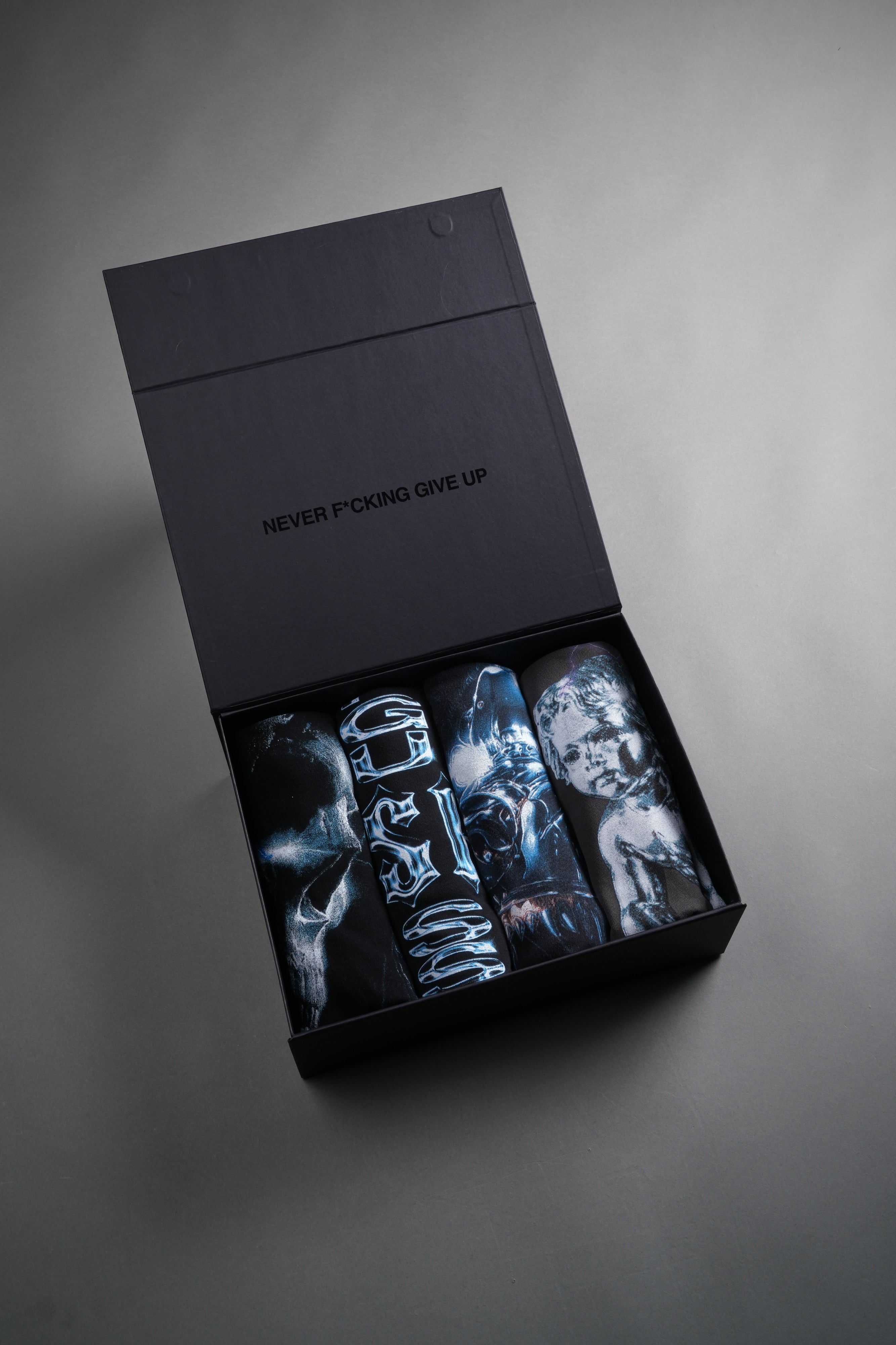 Finite Future "Side-By-Side" Tee Box Set in Black