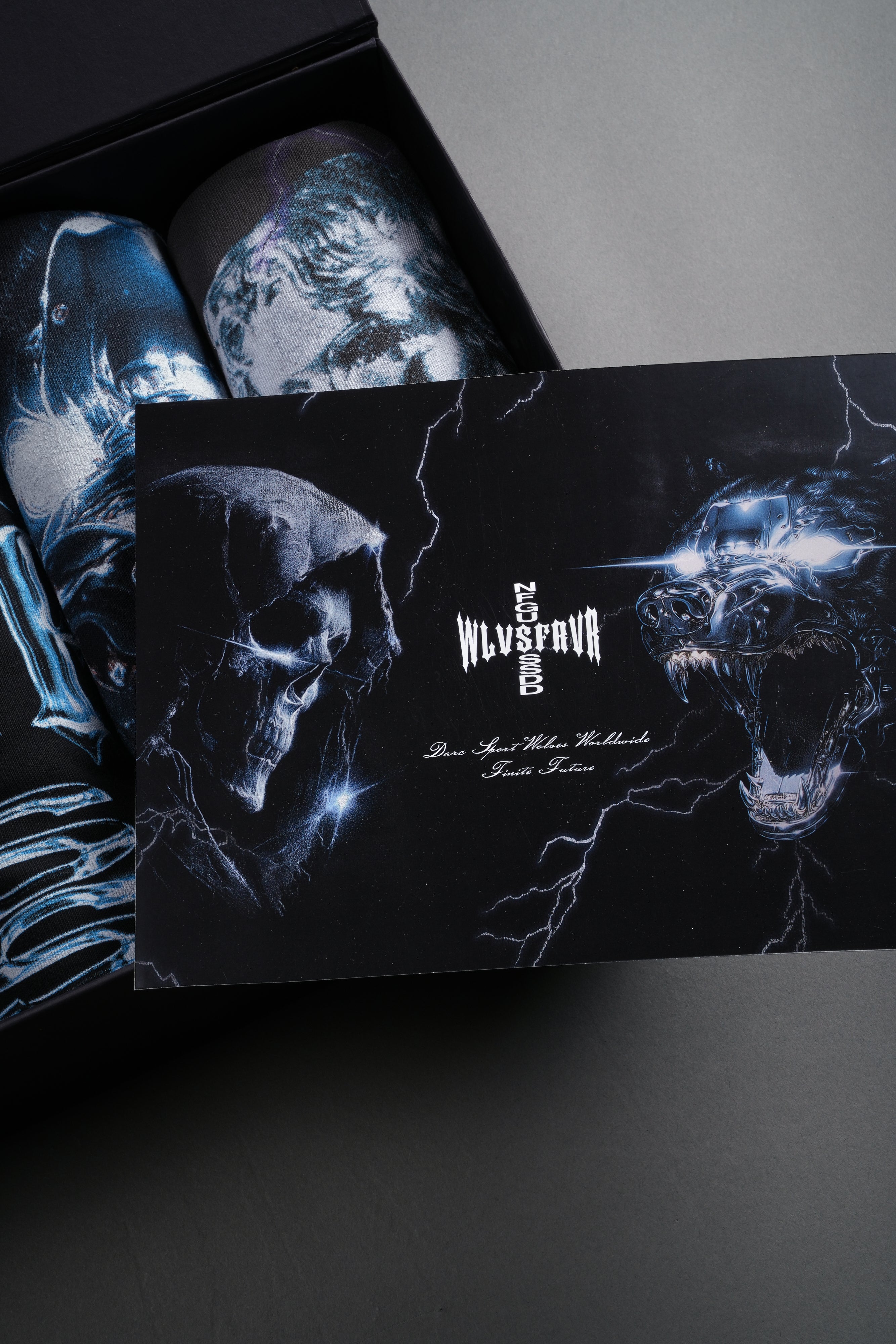 Finite Future "Side-By-Side" Tee Box Set in Black