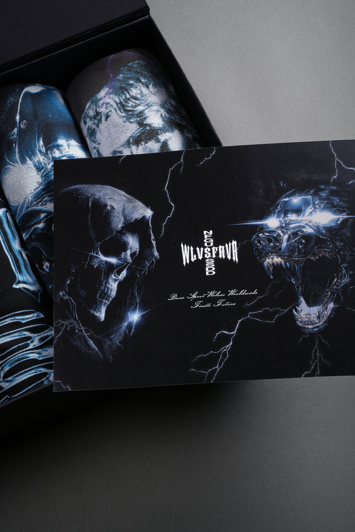 Finite Future "Side-By-Side" Tee Box Set in Black