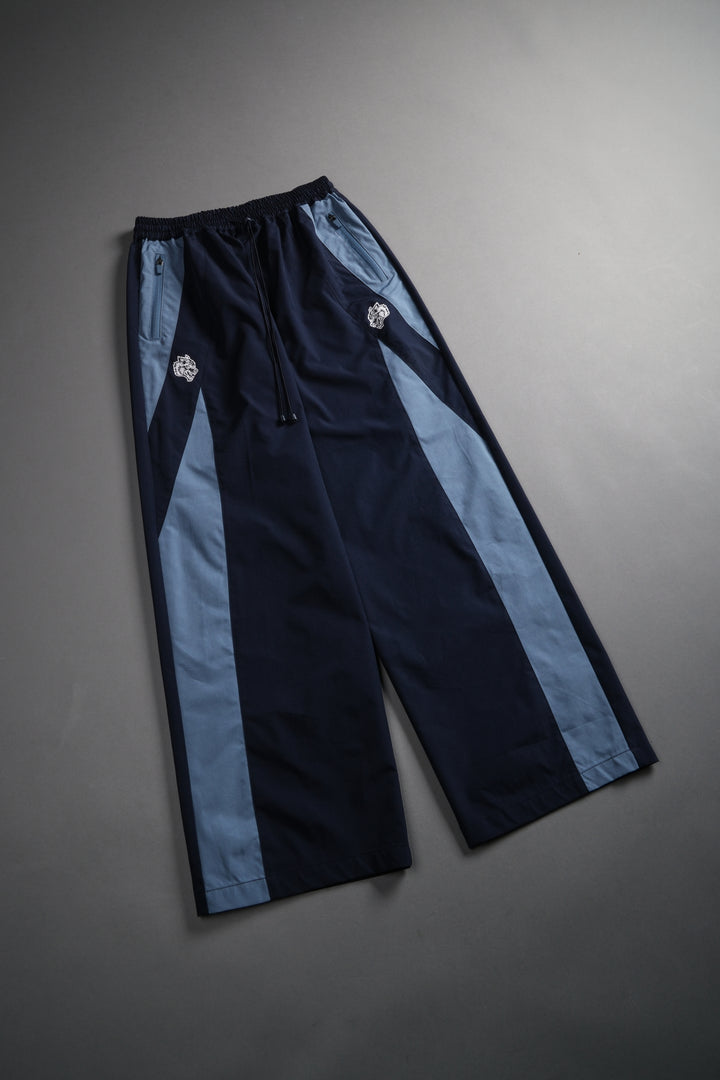 Dual Wolf She Brolic Track Pants in Midnight Blue/Denim
