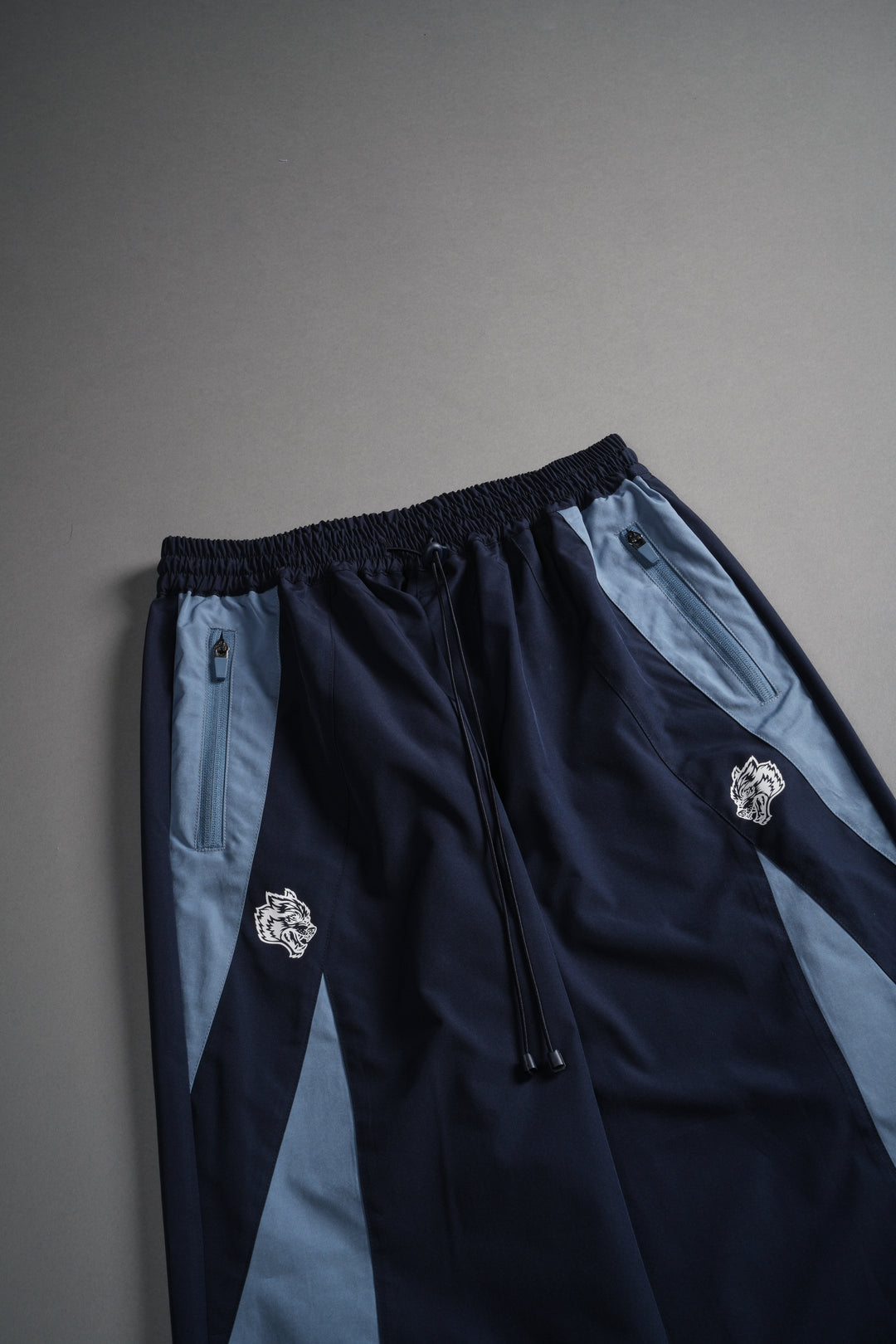 Dual Wolf She Brolic Track Pants in Midnight Blue/Denim