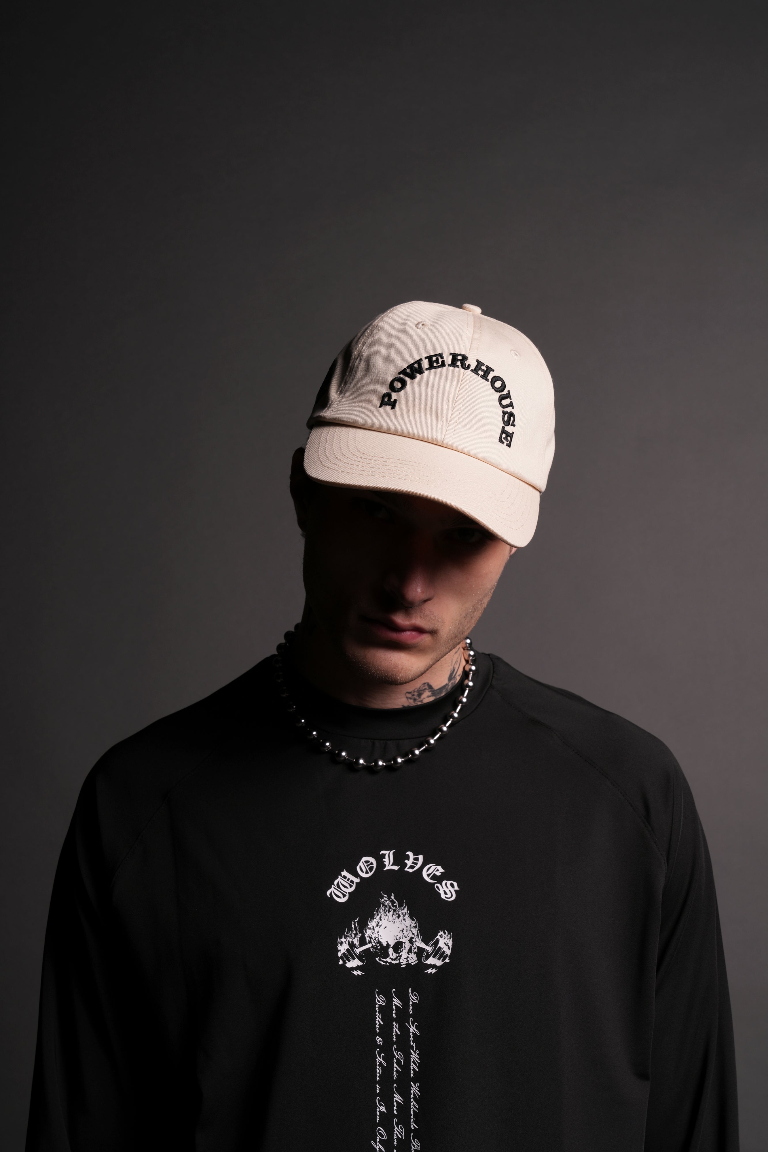 Powerhouse Dad Hat V2 in Cream