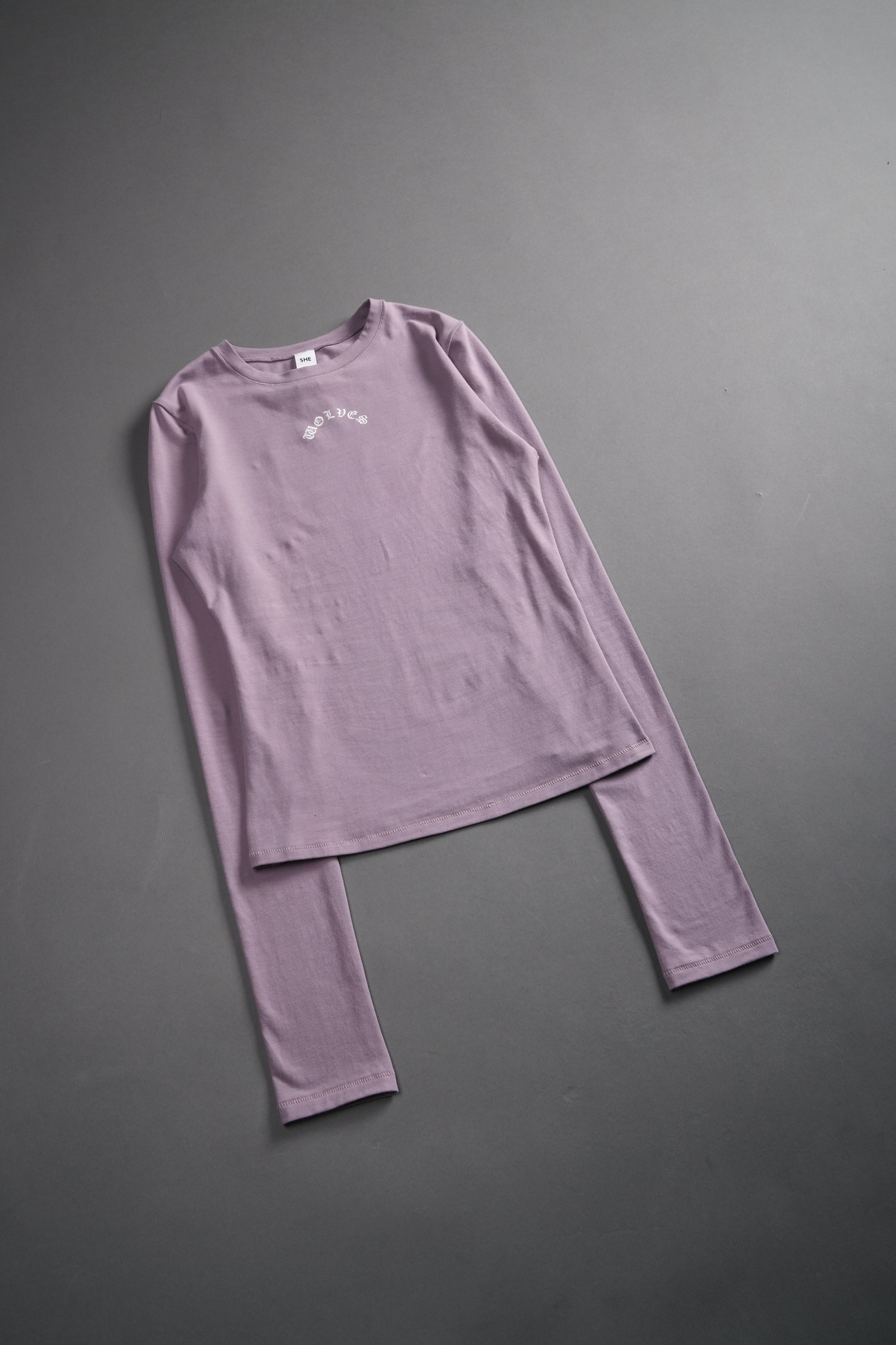Chopper V2 "Eden" L/S Tee in Purple Smoke