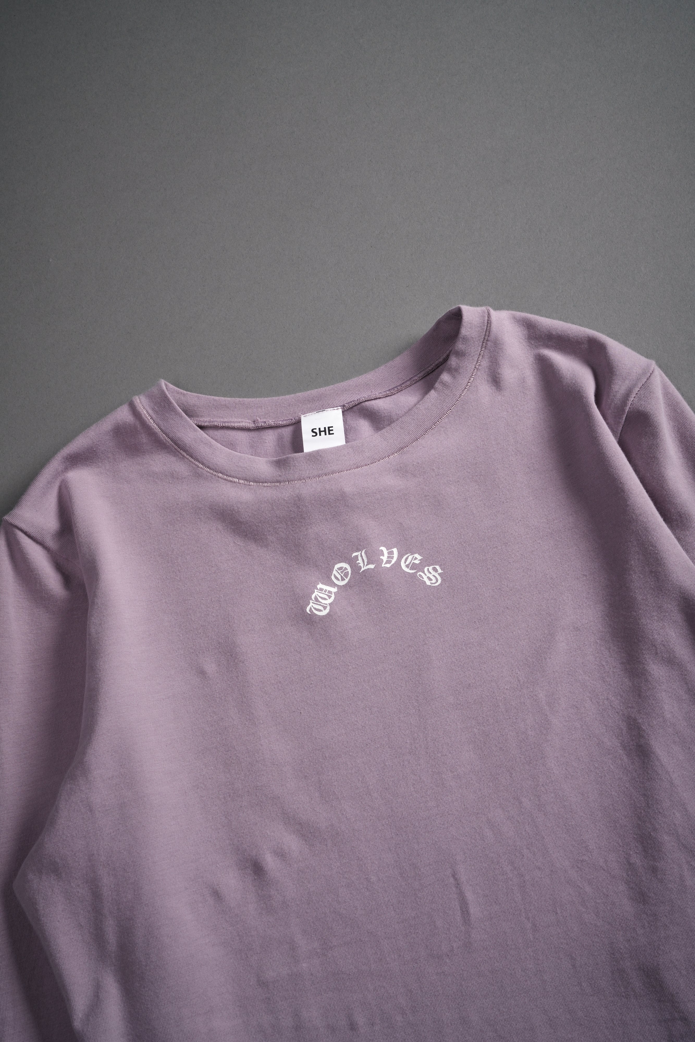 Chopper V2 "Eden" L/S Tee in Purple Smoke