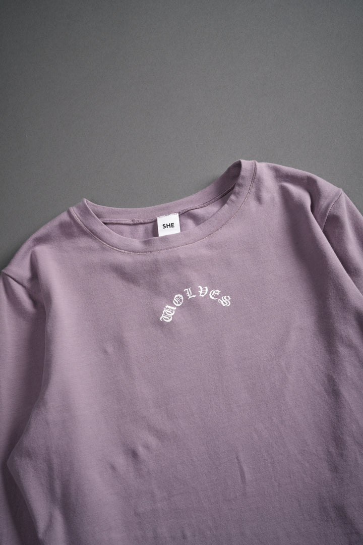 Chopper V2 "Eden" L/S Tee in Purple Smoke