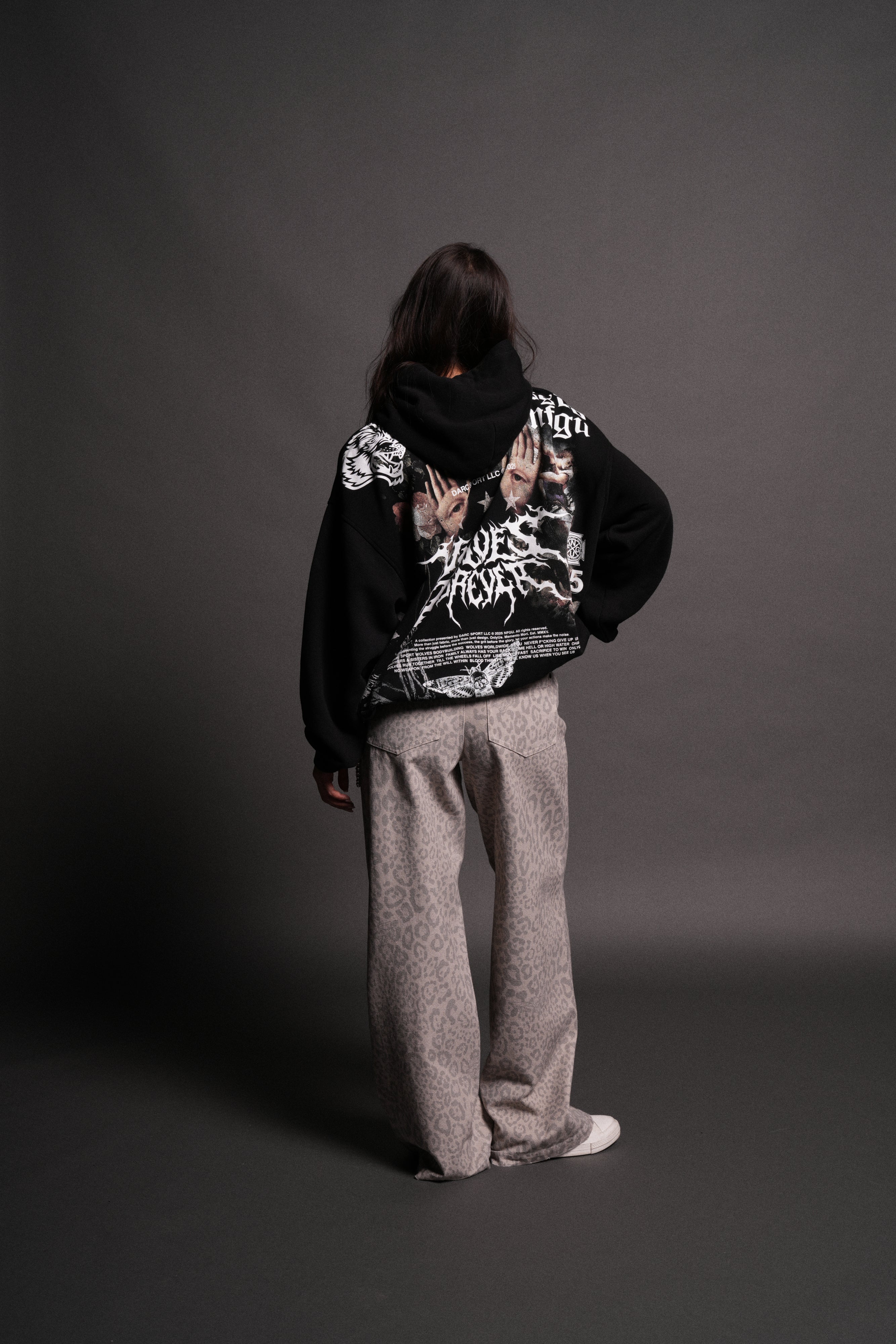 Born Stoic "Pierce" Hoodie in Black