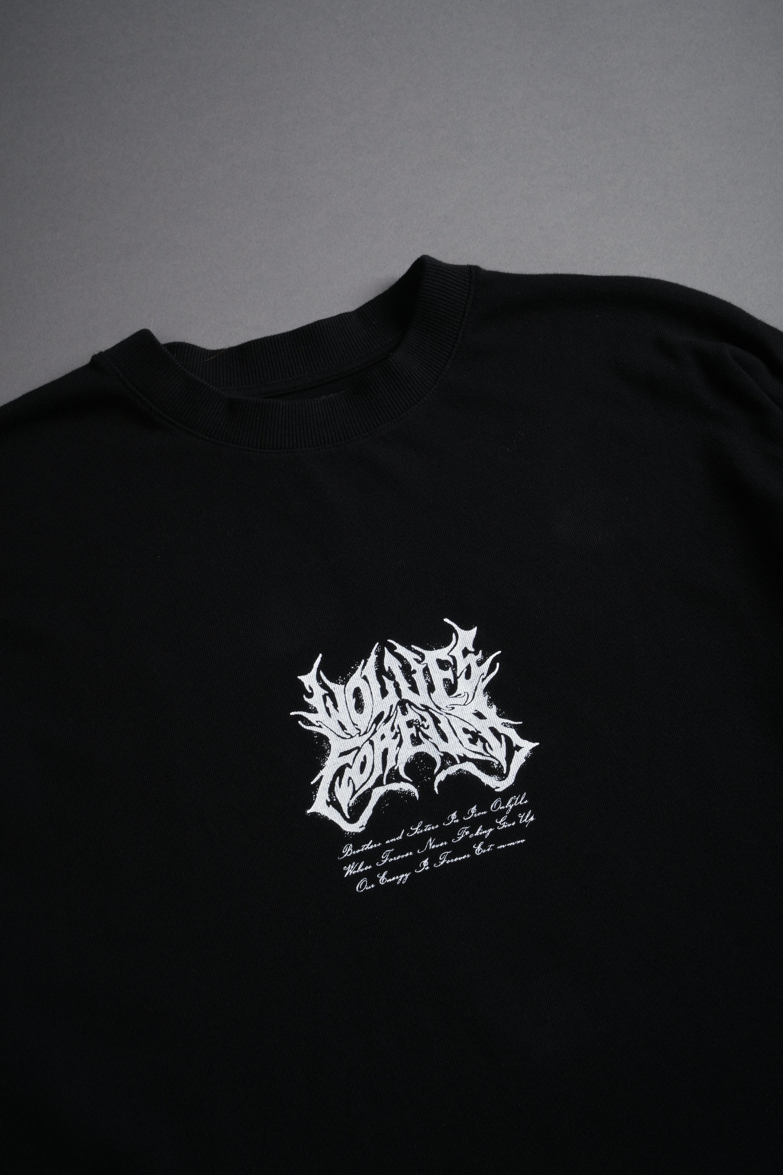 Sheer Loyalty "Premium" Oversized Tee in Black