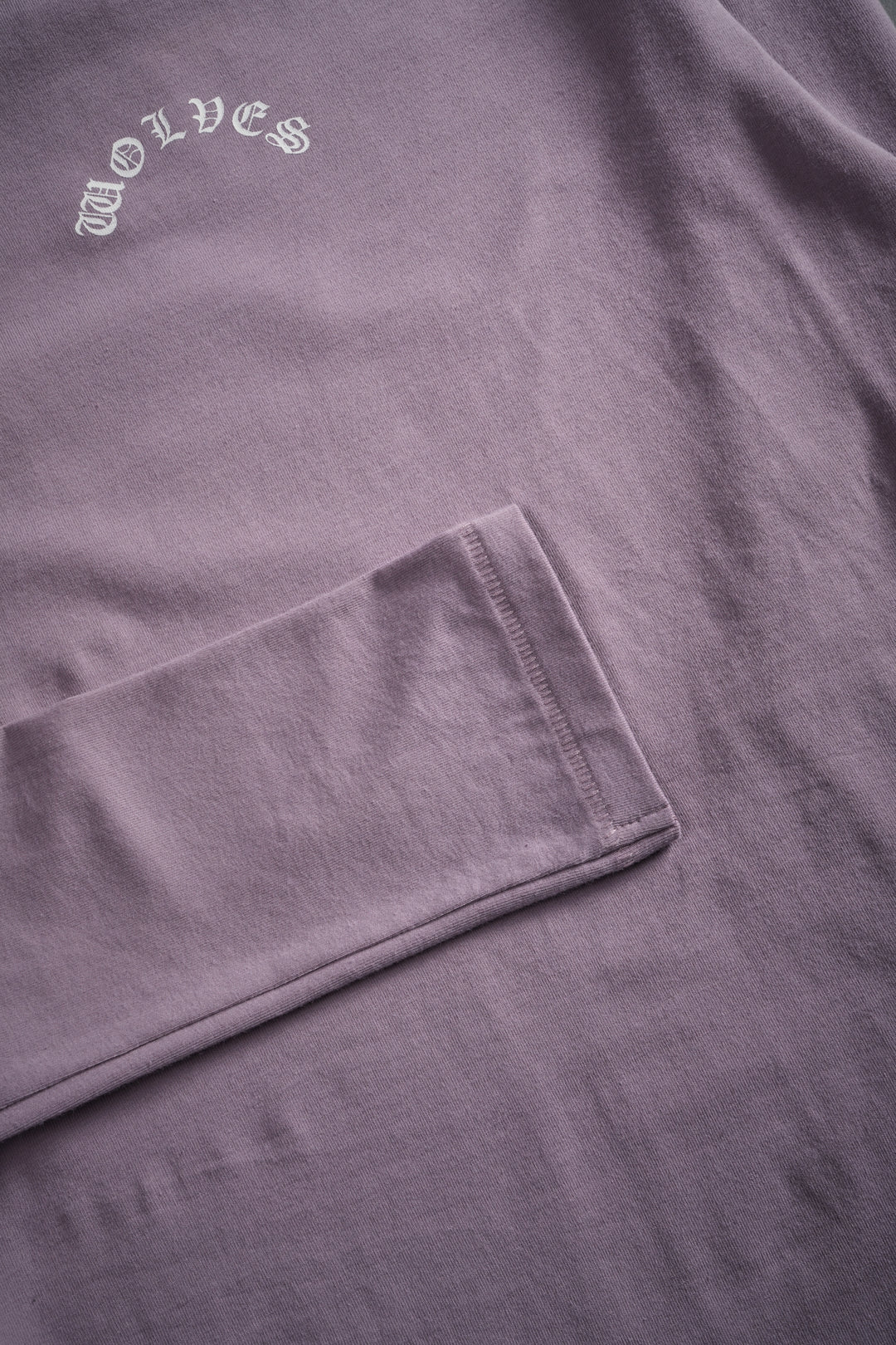 Chopper V2 "Eden" L/S Tee in Purple Smoke
