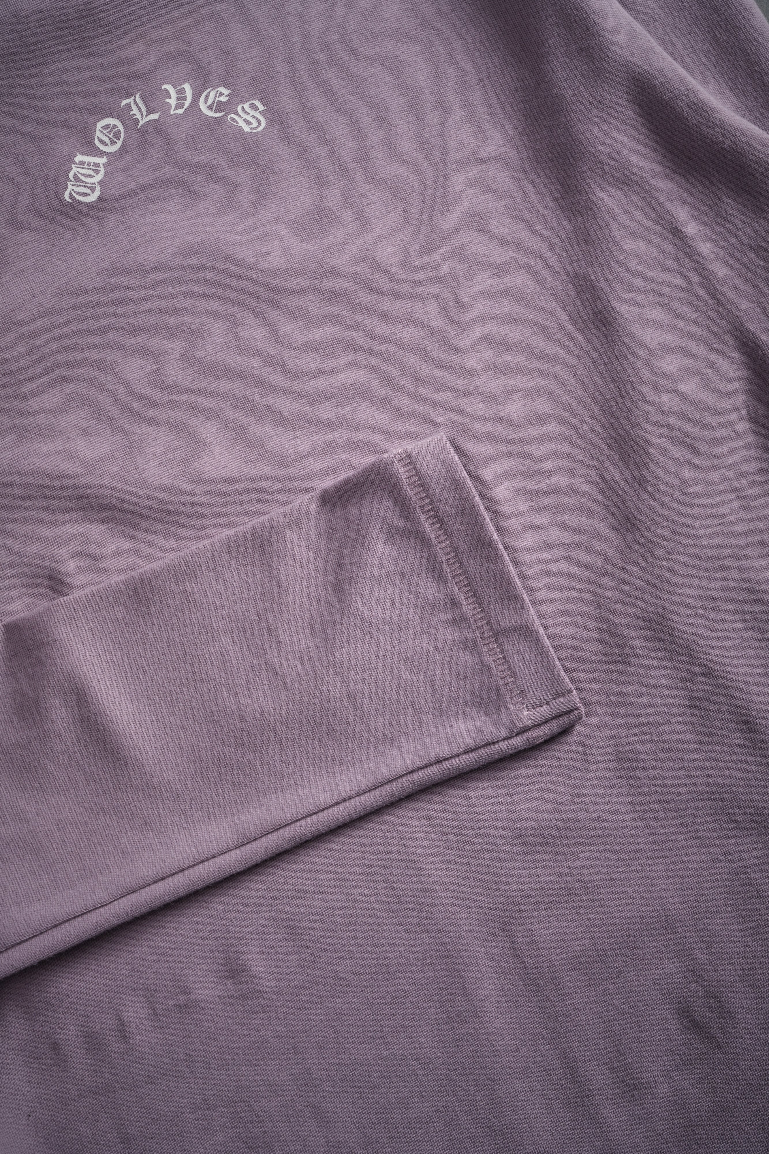 Chopper V2 "Eden" L/S Tee in Purple Smoke