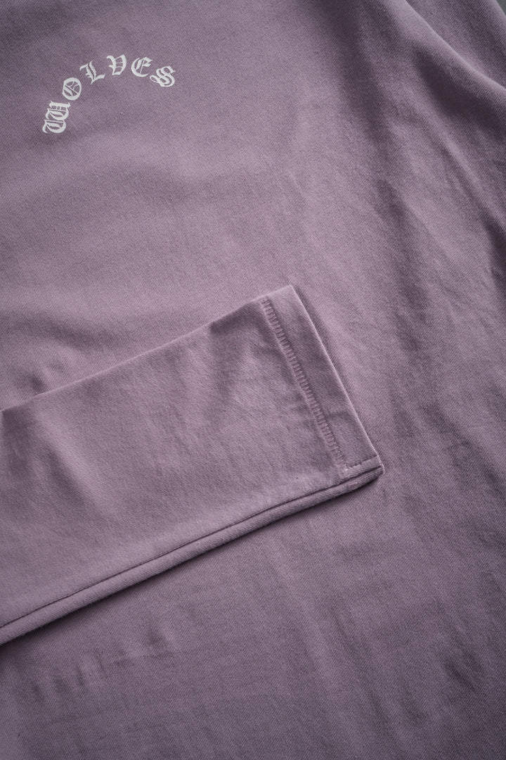 Chopper V2 "Eden" L/S Tee in Purple Smoke