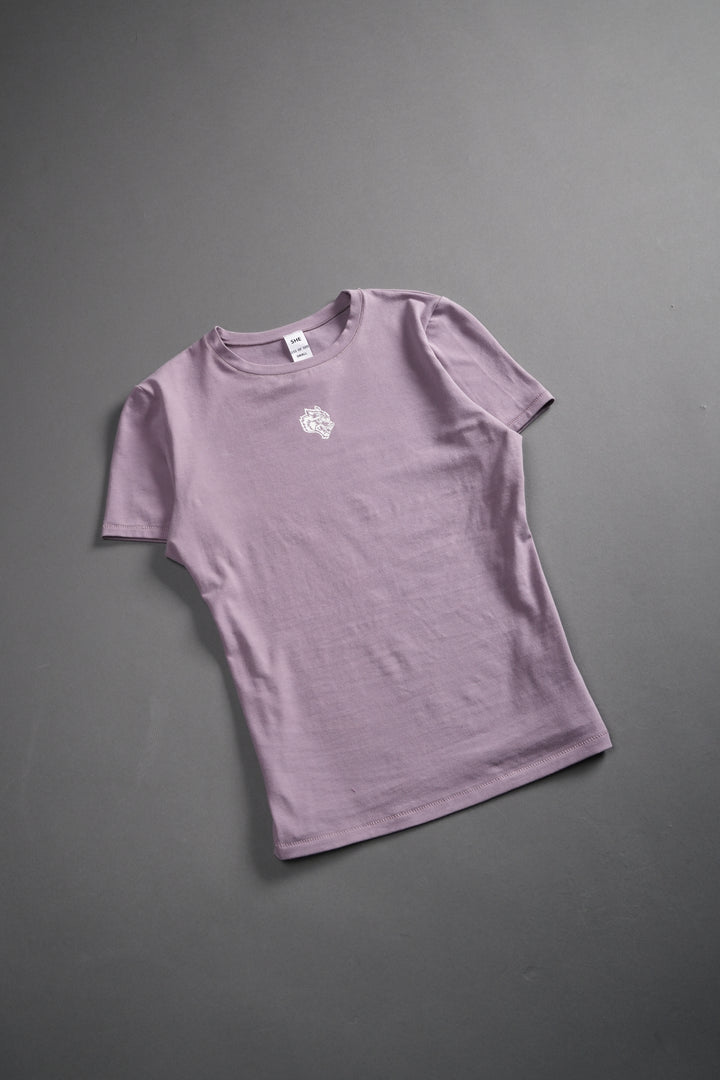 Single Wolf "Eden" S/S Tee in Purple Smoke