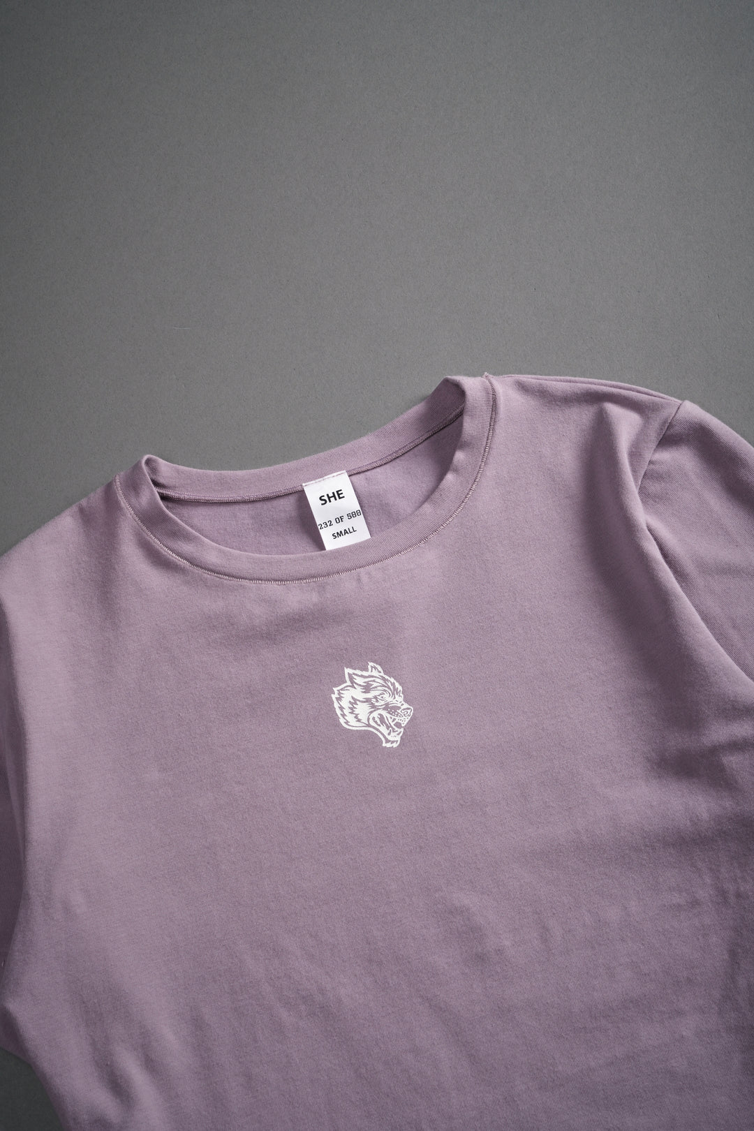 Single Wolf "Eden" S/S Tee in Purple Smoke