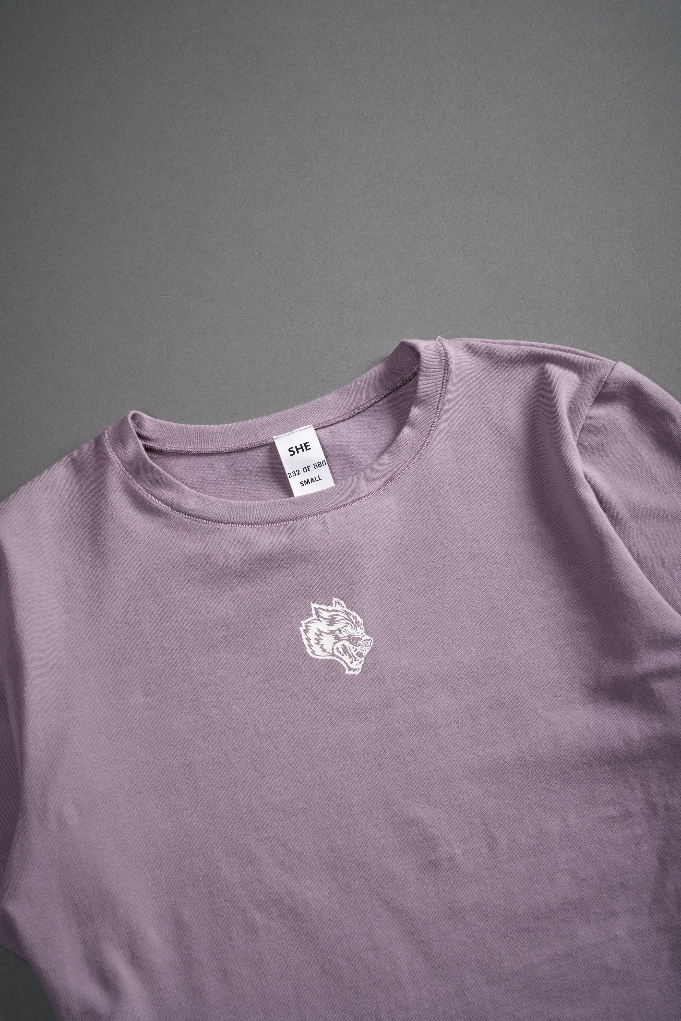 Single Wolf "Eden" S/S Tee in Purple Smoke